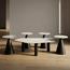 GLAMOURE HOME 5-Piece Ceramic Top Coffee Table and Side Table Set-InfluencerCodes_Ramadan26_All_20012026-image-1