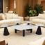 GLAMOURE HOME 5-Piece Ceramic Top Coffee Table and Side Table Set-InfluencerCodes_Ramadan26_All_20012026-image-9