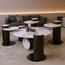 GLAMOURE HOME 5-Piece Ceramic Top Coffee Table and Side Table Set-InfluencerCodes_Ramadan26_All_20012026-image-1