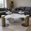GLAMOURE HOME 5-Piece Ceramic Top Coffee Table and Side Table Set-InfluencerCodes_Ramadan26_All_20012026-image-1