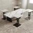GLAMOURE HOME 5-Piece Marble Top Coffee Table and Side Table Set-InfluencerCodes_Ramadan26_All_20012026-image-1