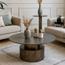 GLAMOURE HOME 5-Piece Ceramic Top Coffee Table and Side Table Set-InfluencerCodes_Ramadan26_All_20012026-image-2
