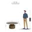 GLAMOURE HOME 5-Piece Ceramic Top Coffee Table and Side Table Set-InfluencerCodes_Ramadan26_All_20012026-image-8