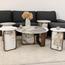 GLAMOURE HOME 5-Piece Ceramic Top Coffee Table and Side Table Set-InfluencerCodes_Ramadan26_All_20012026-image-1