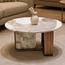 GLAMOURE HOME 5-Piece Ceramic Top Coffee Table and Side Table Set-InfluencerCodes_Ramadan26_All_20012026-image-2