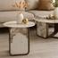 GLAMOURE HOME 5-Piece Ceramic Top Coffee Table and Side Table Set-InfluencerCodes_Ramadan26_All_20012026-image-4