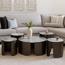 GLAMOURE HOME 5-Piece Ceramic Top Coffee Table and Side Table Set-InfluencerCodes_Ramadan26_All_20012026-image-1