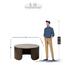 GLAMOURE HOME 5-Piece Ceramic Top Coffee Table and Side Table Set-InfluencerCodes_Ramadan26_All_20012026-image-5