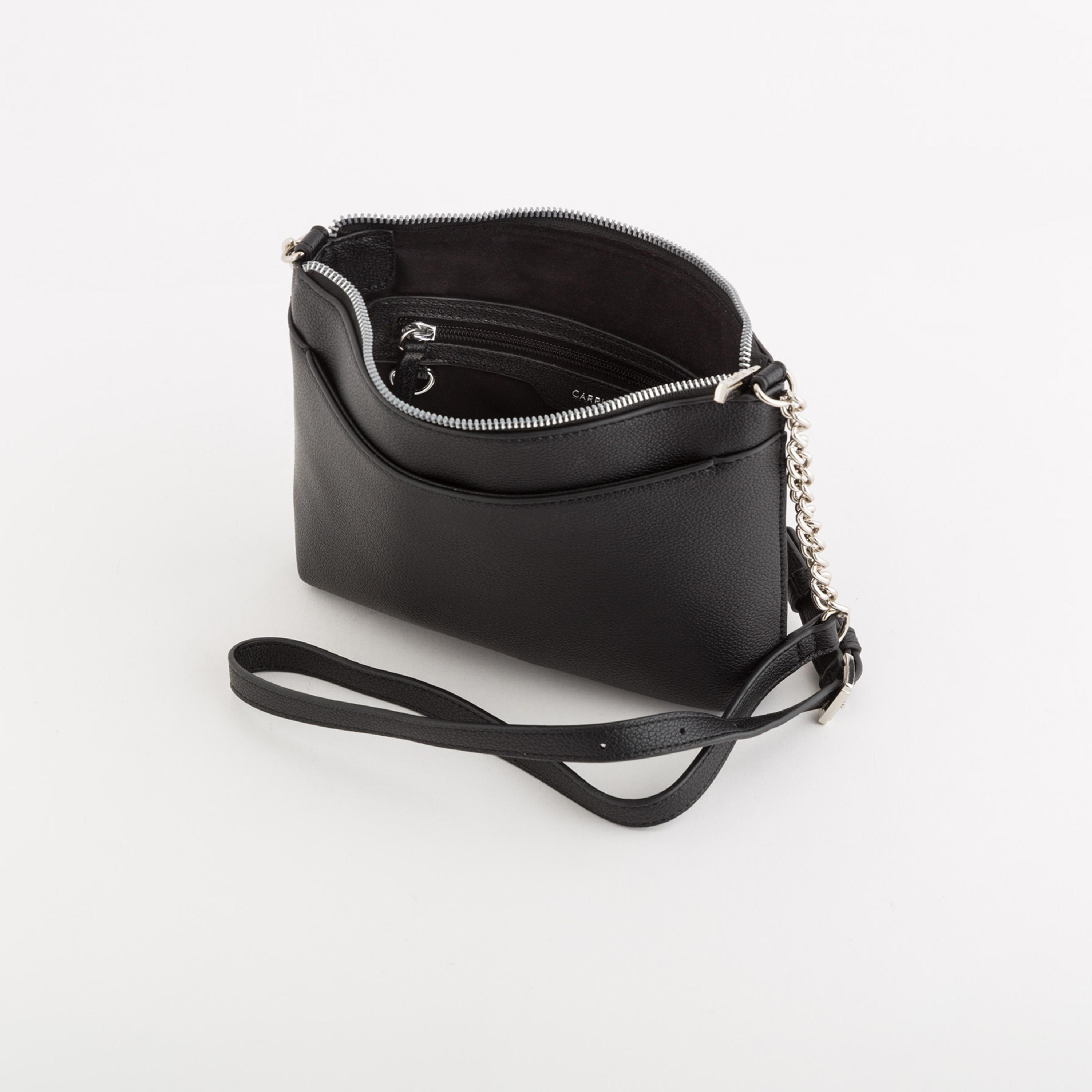 Carpisa Bucaneve V3 Textured Crossbody Bag with Zipper closure and Adjustable Strap | 24 X 5 X 17 CM-women-bagsandwallets-handbags-image-4