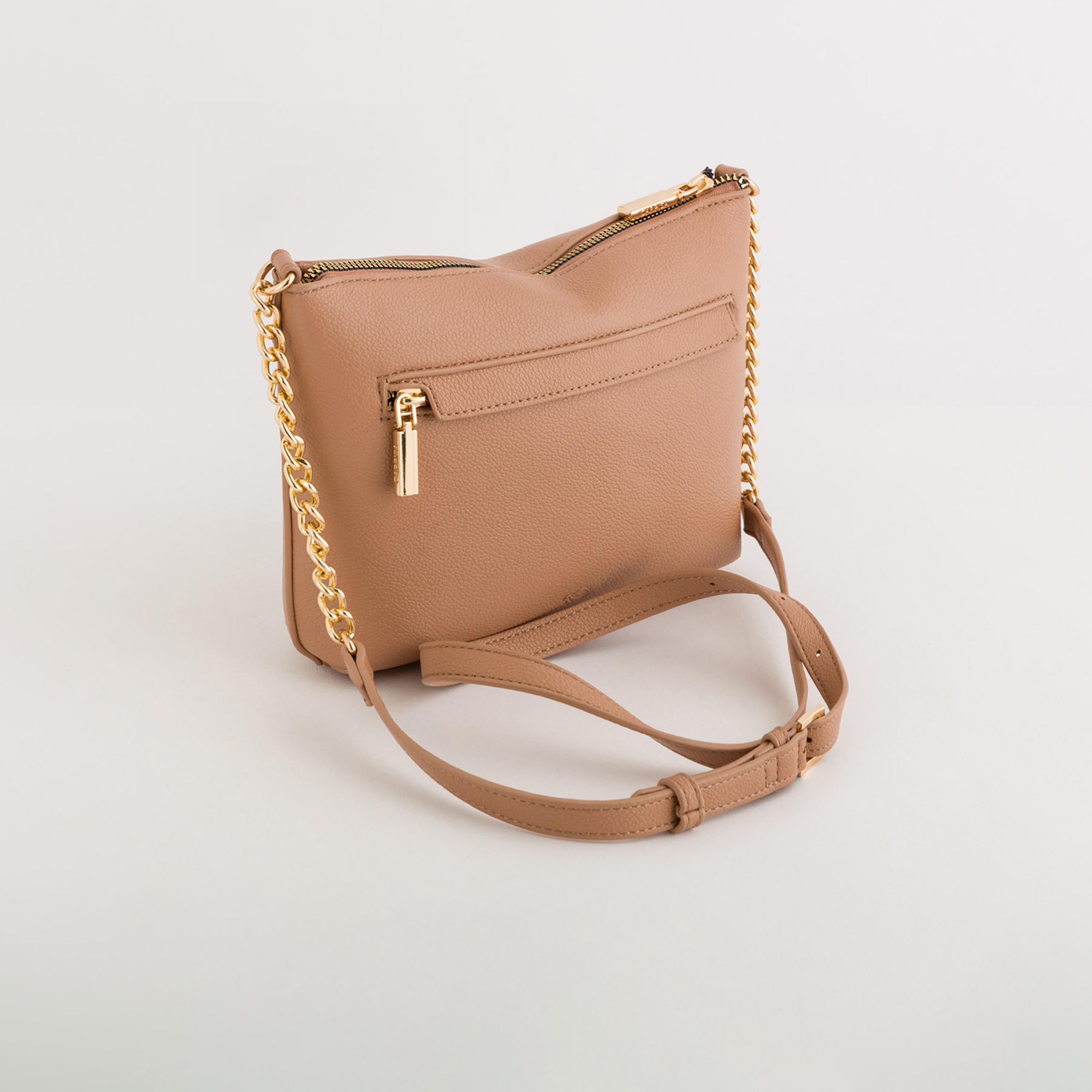Carpisa Bucaneve V3 Textured Crossbody Bag with Zipper closure and Adjustable Strap | 24 X 5 X 17 CM-women-bagsandwallets-handbags-image-3
