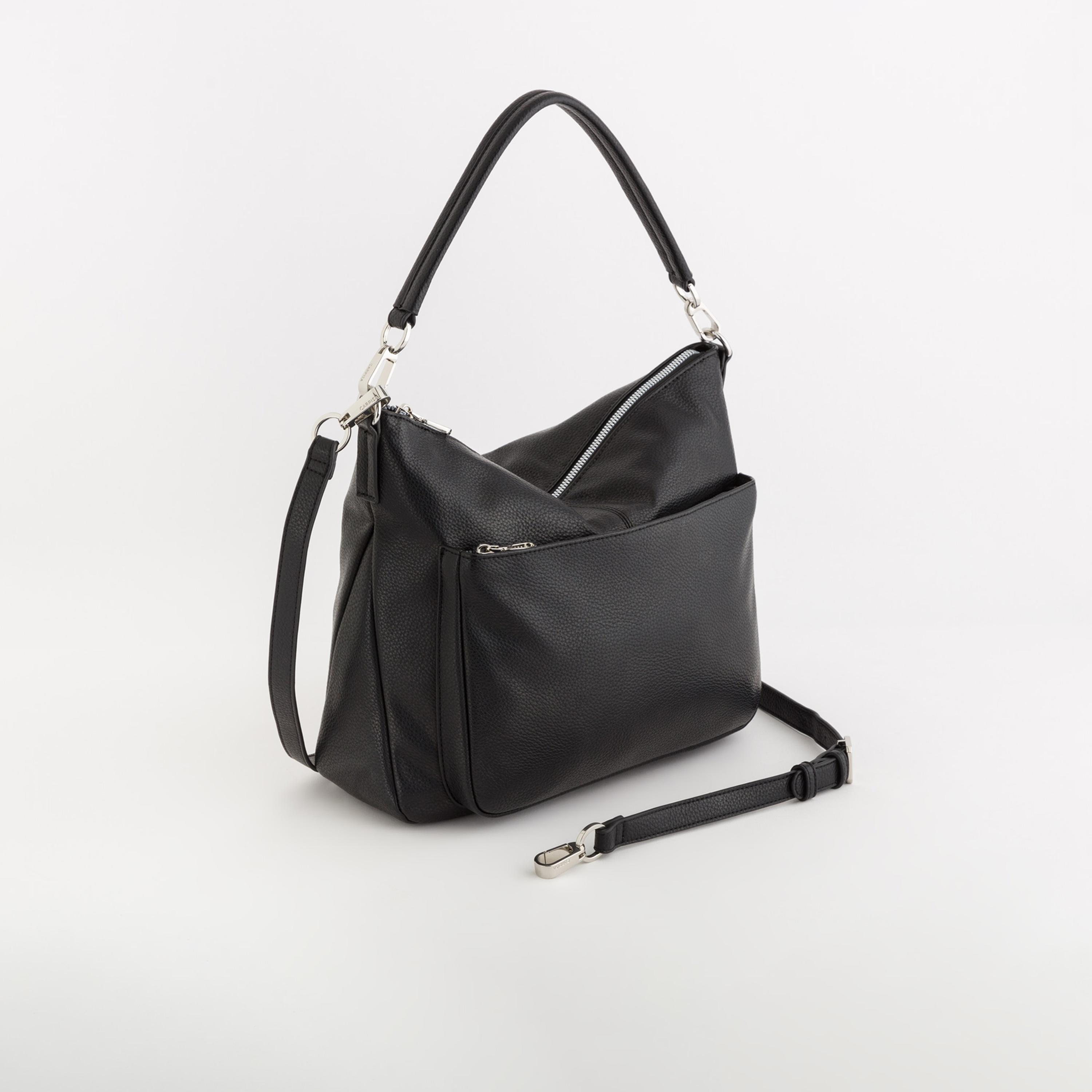 Carpisa Ester Textured Top Handle Hobo Bag with Zipper closure and Detachable Strap | 32 X 9 X 27 CM-women-bagsandwallets-handbags-image-1