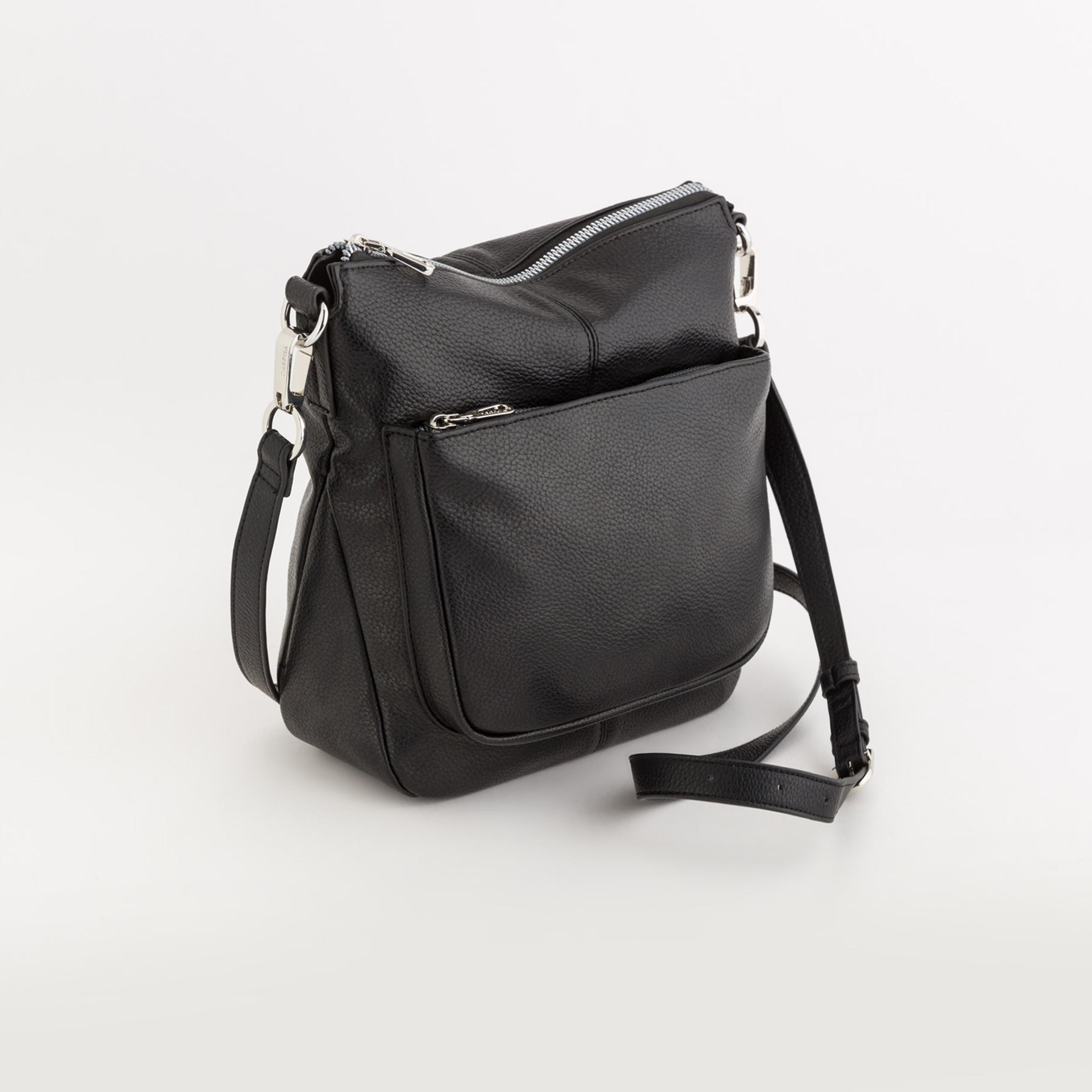 Carpisa Ester Textured Crossbody Bag with Zipper closure and Detachable Strap | 24.5 X 7 X 24 CM-women-bagsandwallets-handbags-image-1