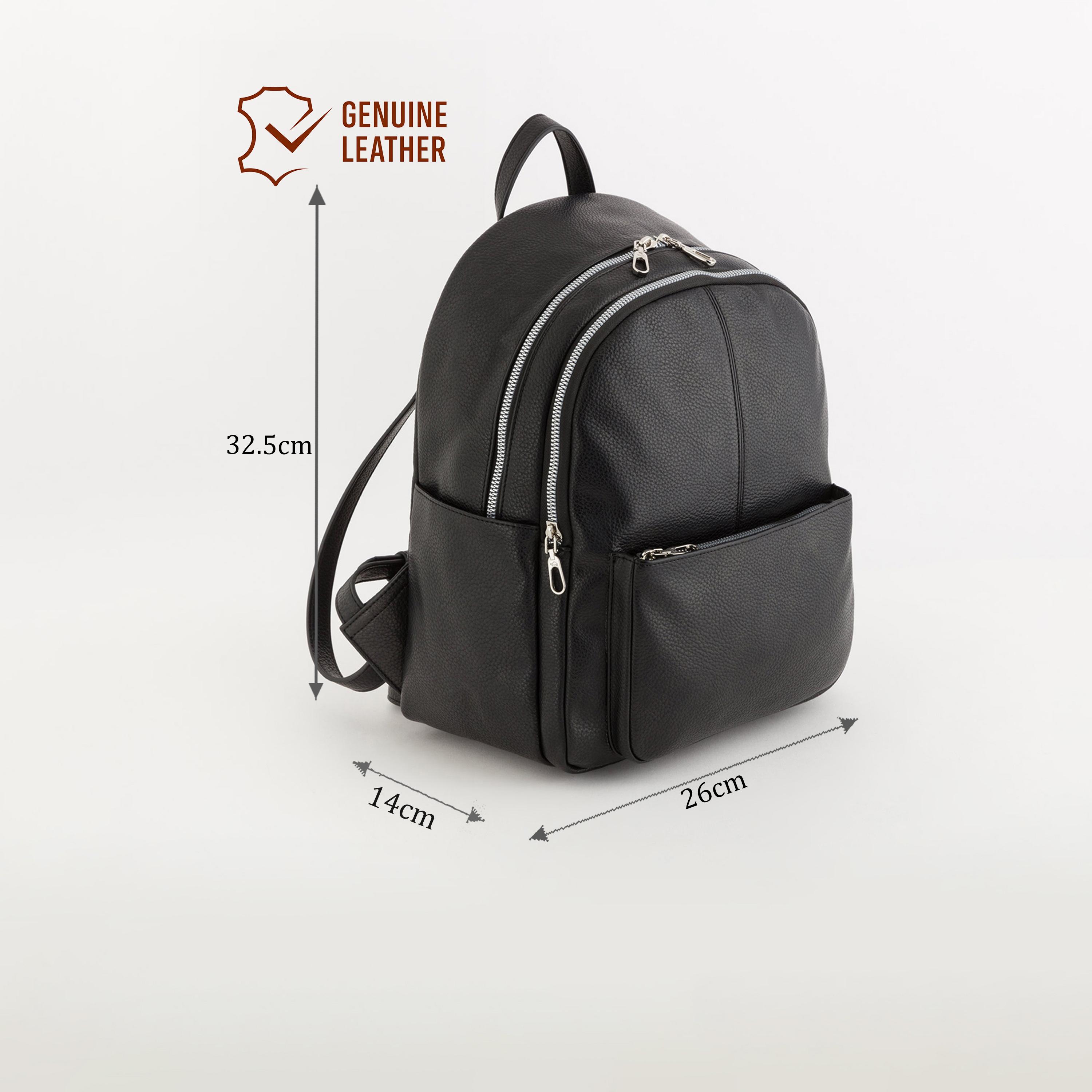 Carpisa | 12.8 Inches Backpack, Polyurethane, Adjustable Strap | BSD1080691100101-travel-luggagesandbags-backpacks-image-2