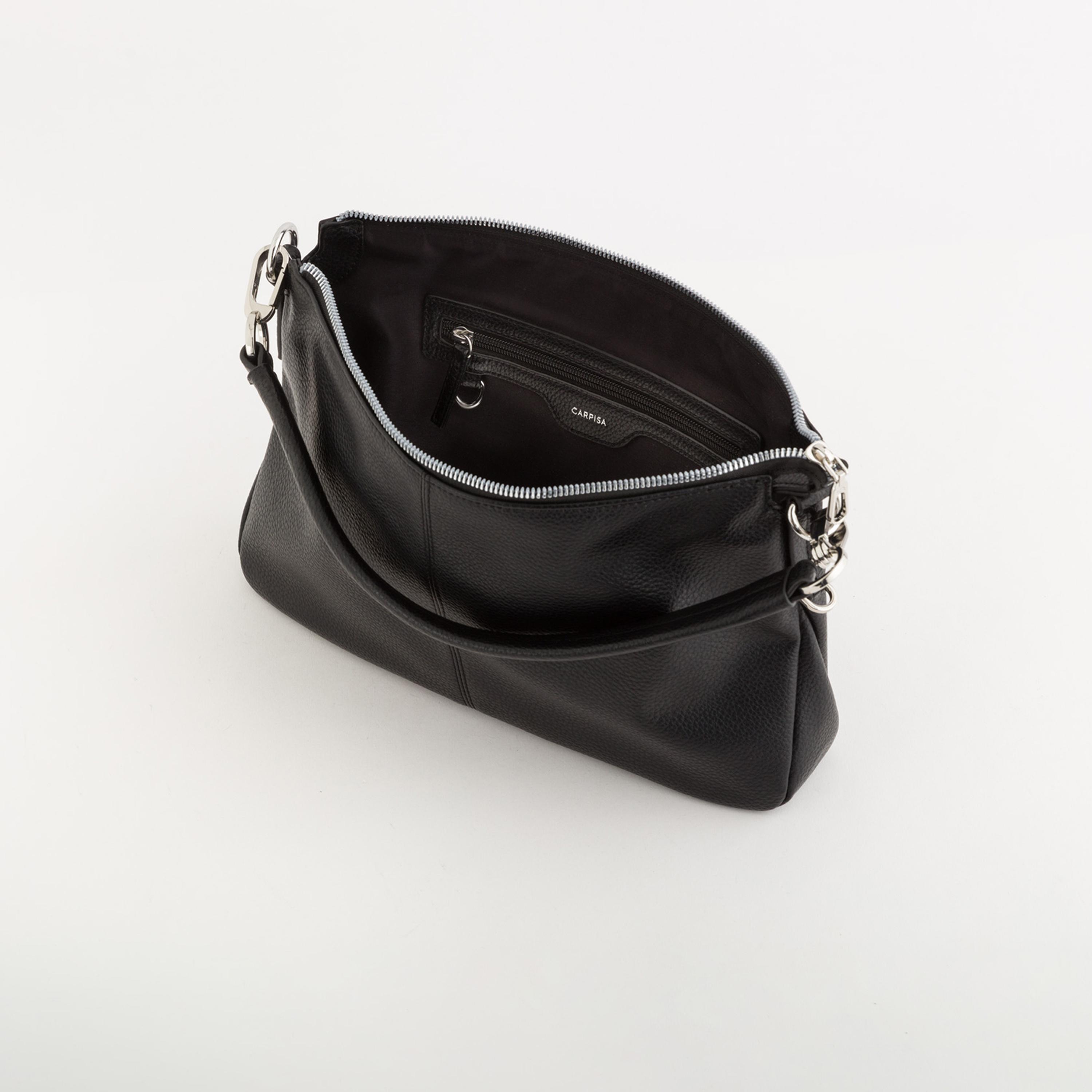 Carpisa Ester Textured Top Handle Crossbody Bag with Zipper closure and Detachable Strap | 31.5 X 5.5 X 19.5 CM-women-bagsandwallets-handbags-image-4