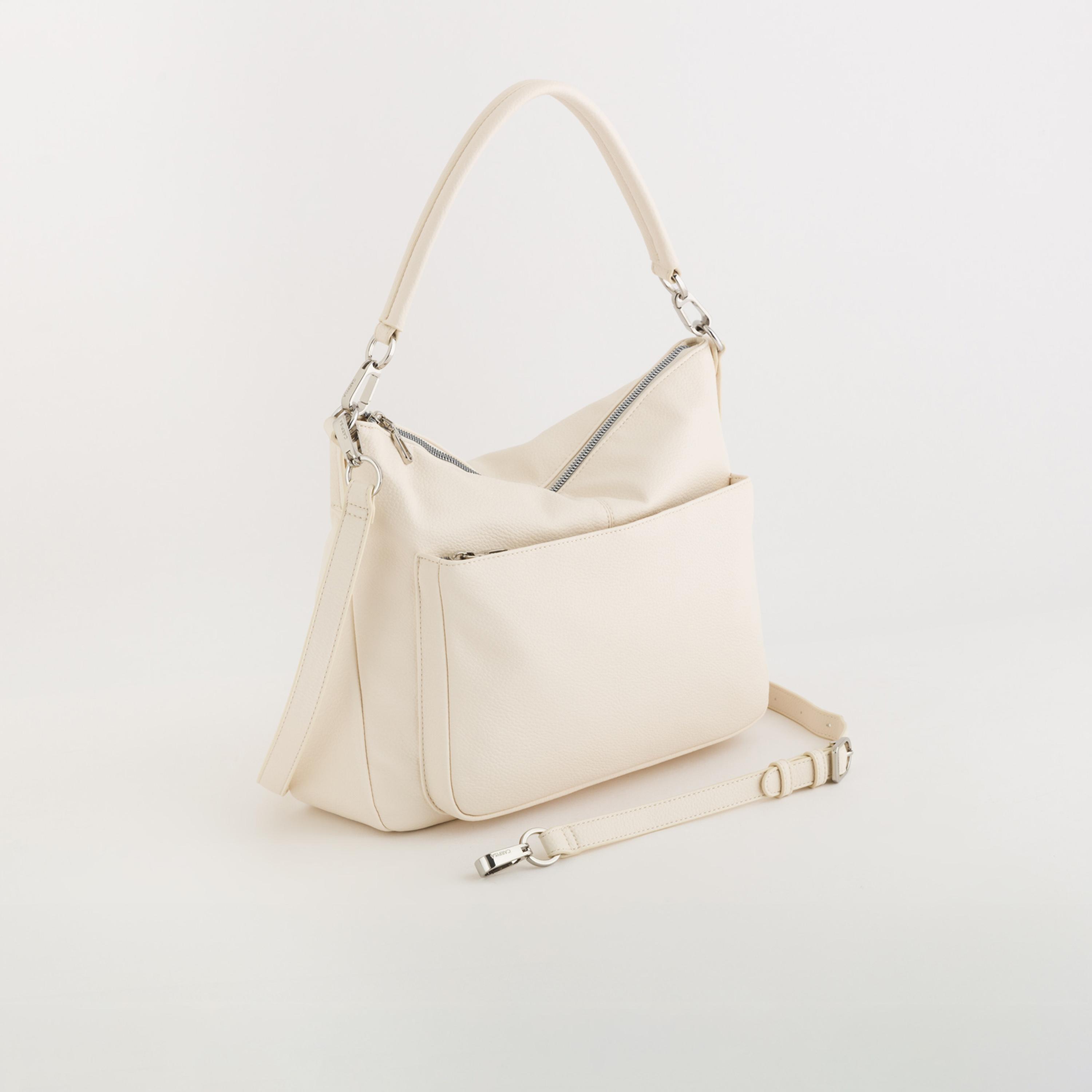 Carpisa Ester Textured Top Handle Hobo Bag with Zipper closure and Detachable Strap | 32 X 9 X 27 CM-women-bagsandwallets-handbags-image-1