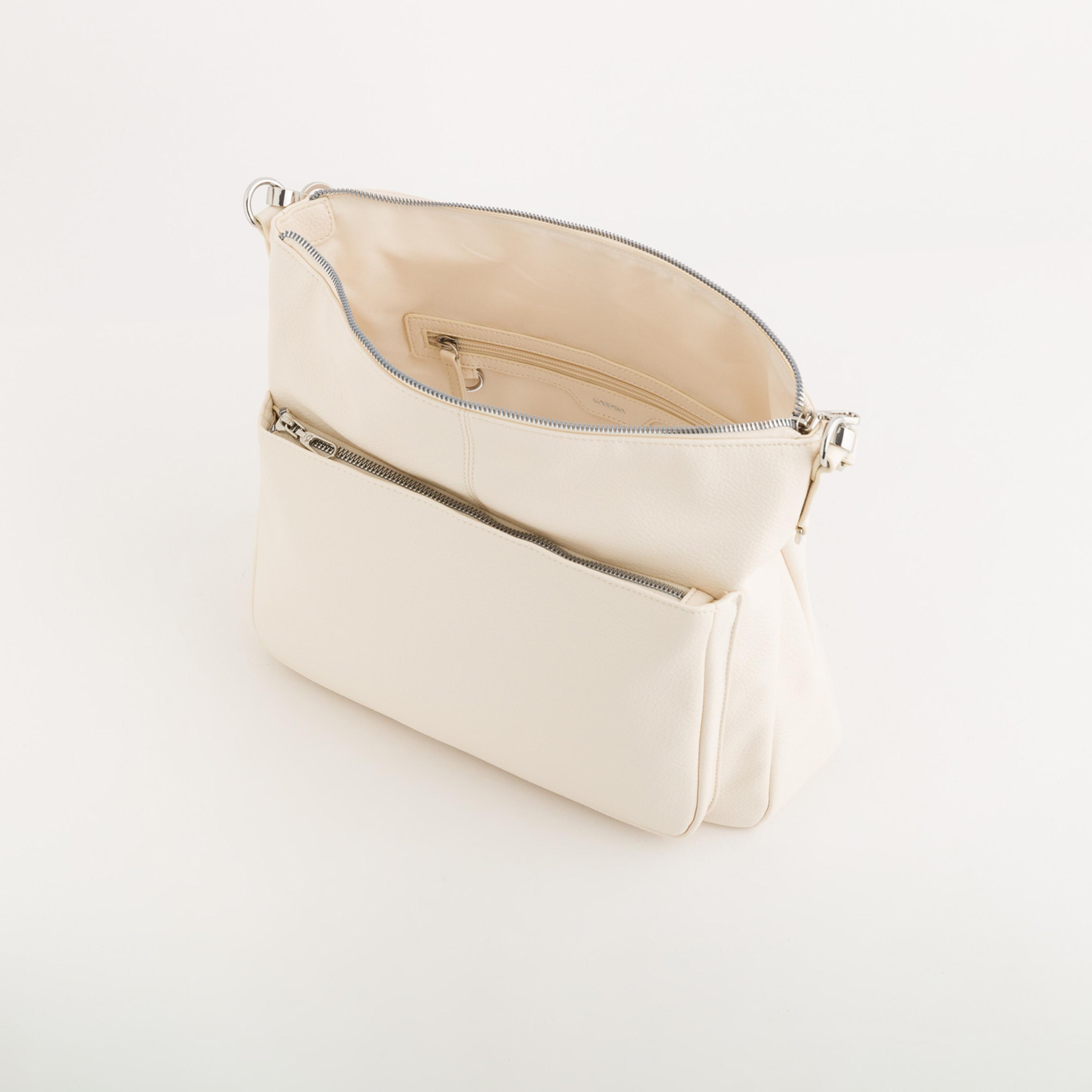 Carpisa Ester Textured Top Handle Hobo Bag with Zipper closure and Detachable Strap | 32 X 9 X 27 CM-women-bagsandwallets-handbags-image-4