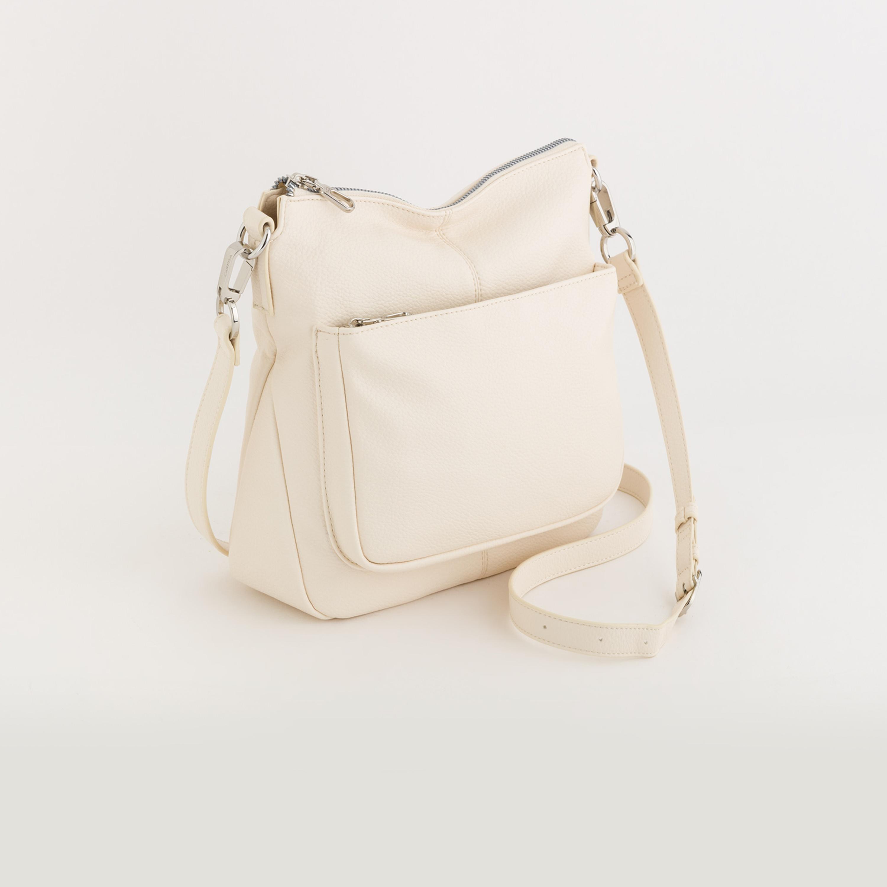 Carpisa Ester Textured Crossbody Bag with Zipper closure and Detachable Strap | 24.5 X 7 X 24 CM-women-bagsandwallets-handbags-image-1