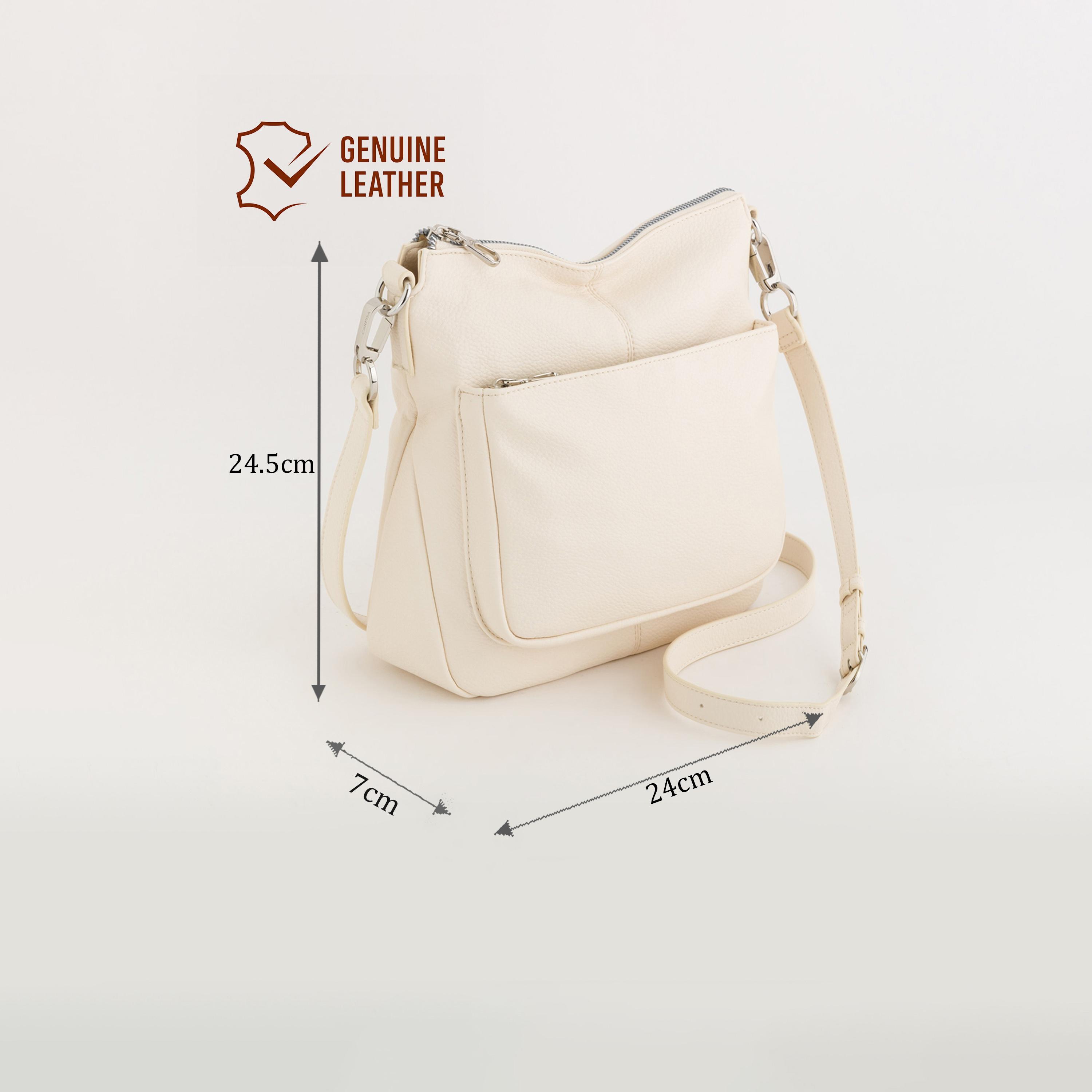 Carpisa Ester Textured Crossbody Bag with Zipper closure and Detachable Strap | 24.5 X 7 X 24 CM-women-bagsandwallets-handbags-image-2