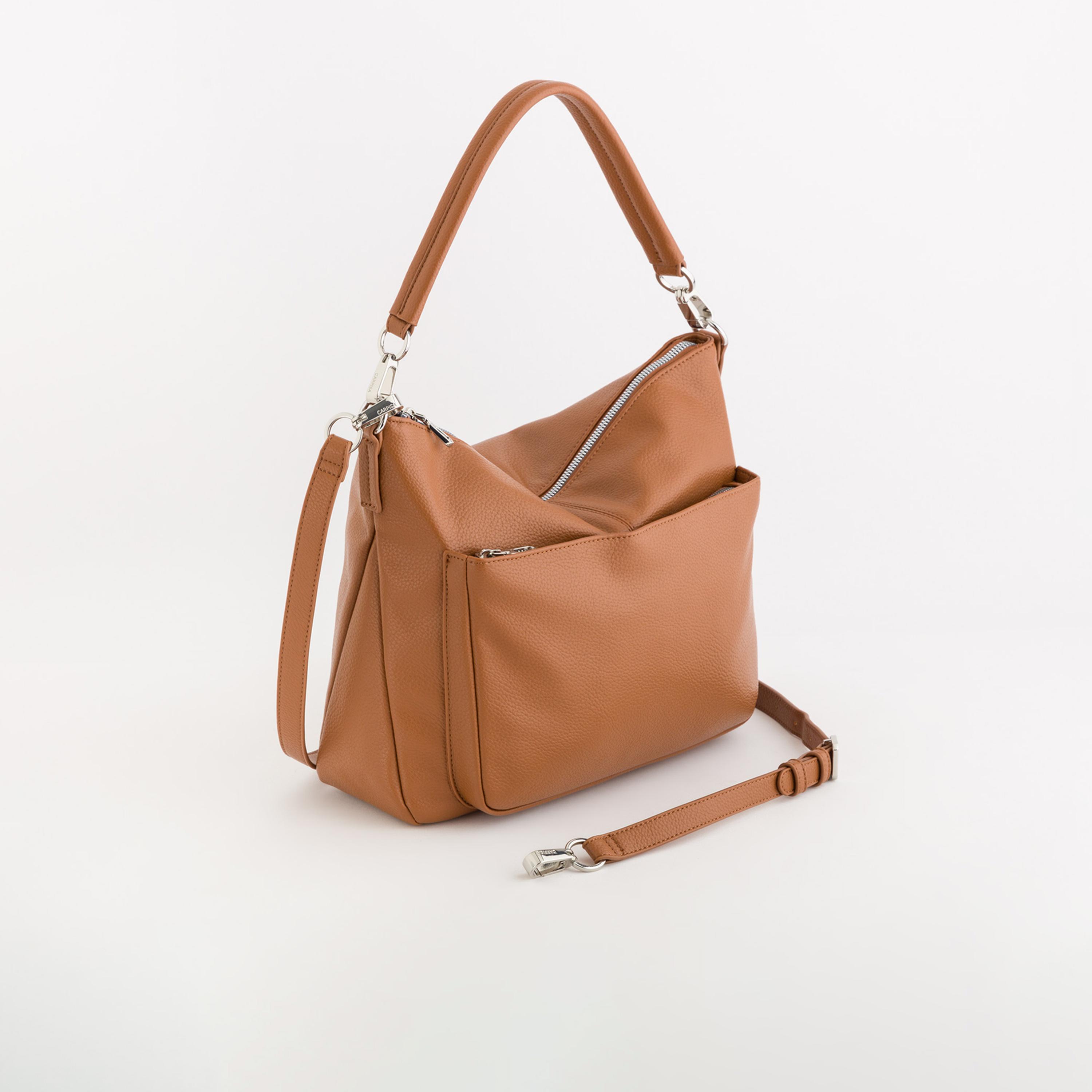 Carpisa Ester Textured Top Handle Hobo Bag with Zipper closure and Detachable Strap | 32 X 9 X 27 CM-women-bagsandwallets-handbags-image-1