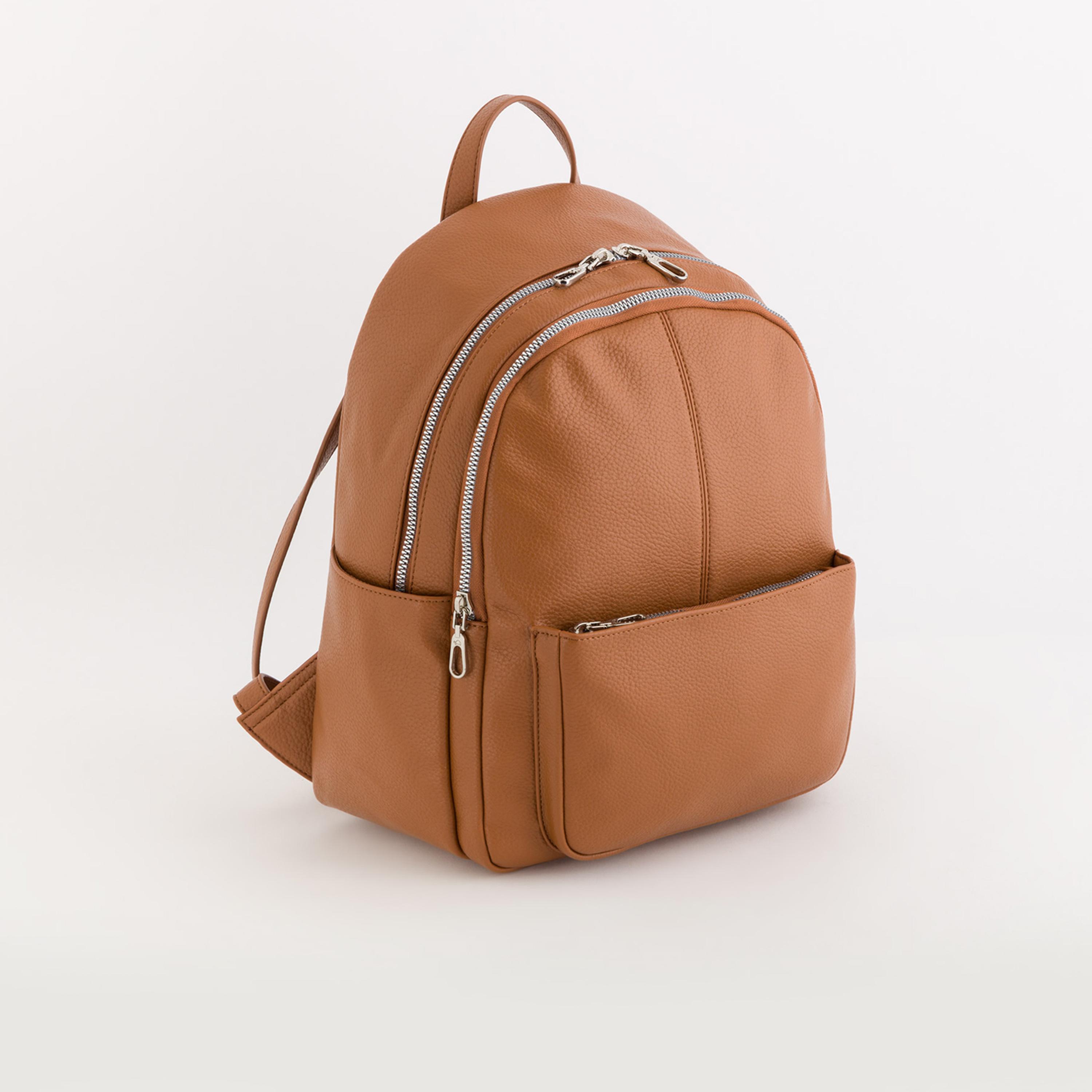 Carpisa | 12.8 Inches Backpack, Polyurethane, Adjustable Strap | BSD1080691121001-travel-luggagesandbags-backpacks-image-1