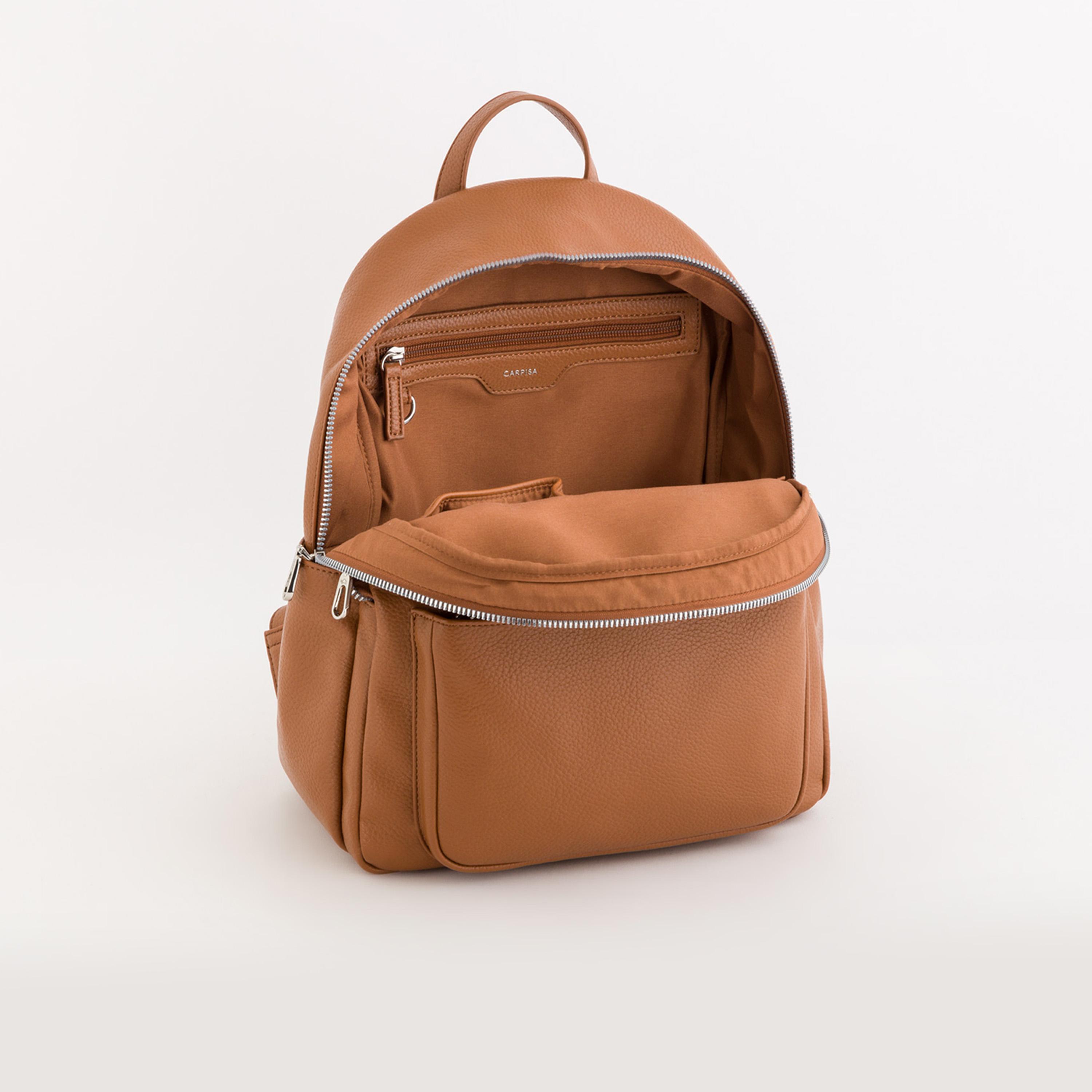 Carpisa | 12.8 Inches Backpack, Polyurethane, Adjustable Strap | BSD1080691121001-travel-luggagesandbags-backpacks-image-4