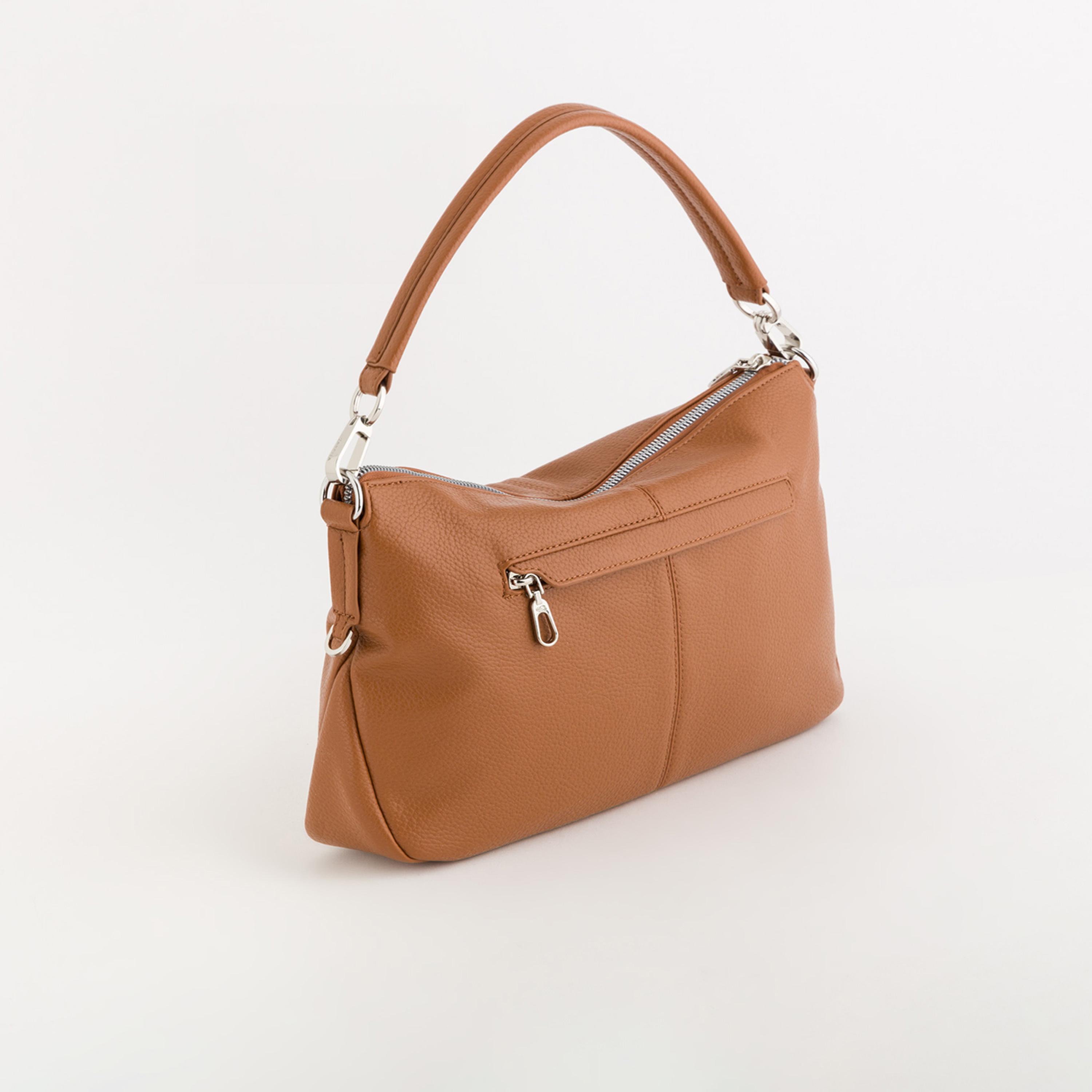 Carpisa Ester Textured Top Handle Crossbody Bag with Zipper closure and Detachable Strap | 31.5 X 5.5 X 19.5 CM-women-bagsandwallets-handbags-image-3