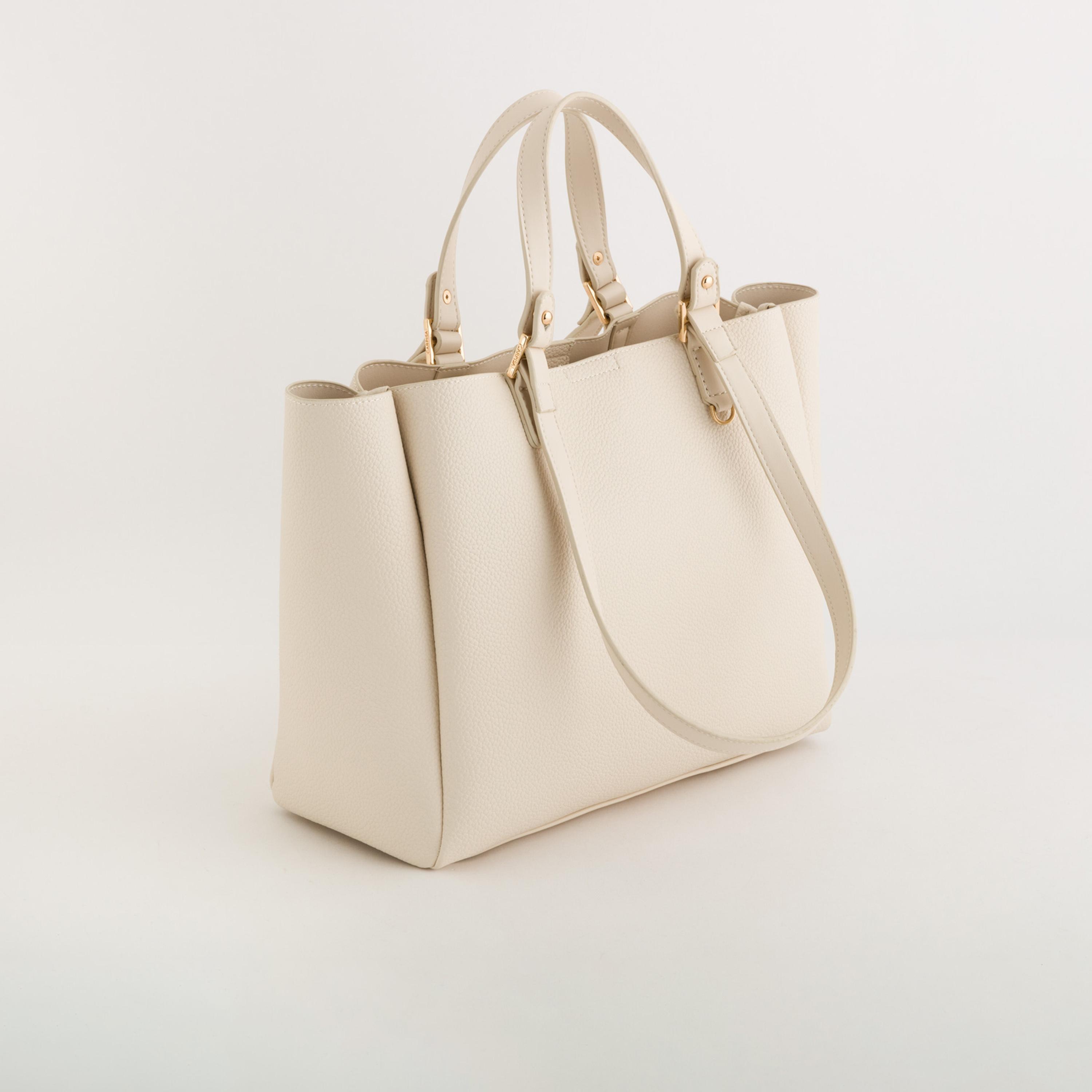 Carpisa Amaranta Textured Double Handle Tote Bag with Zipper closure | 31 X 14 X 26.5 CM-women-bagsandwallets-handbags-image-1