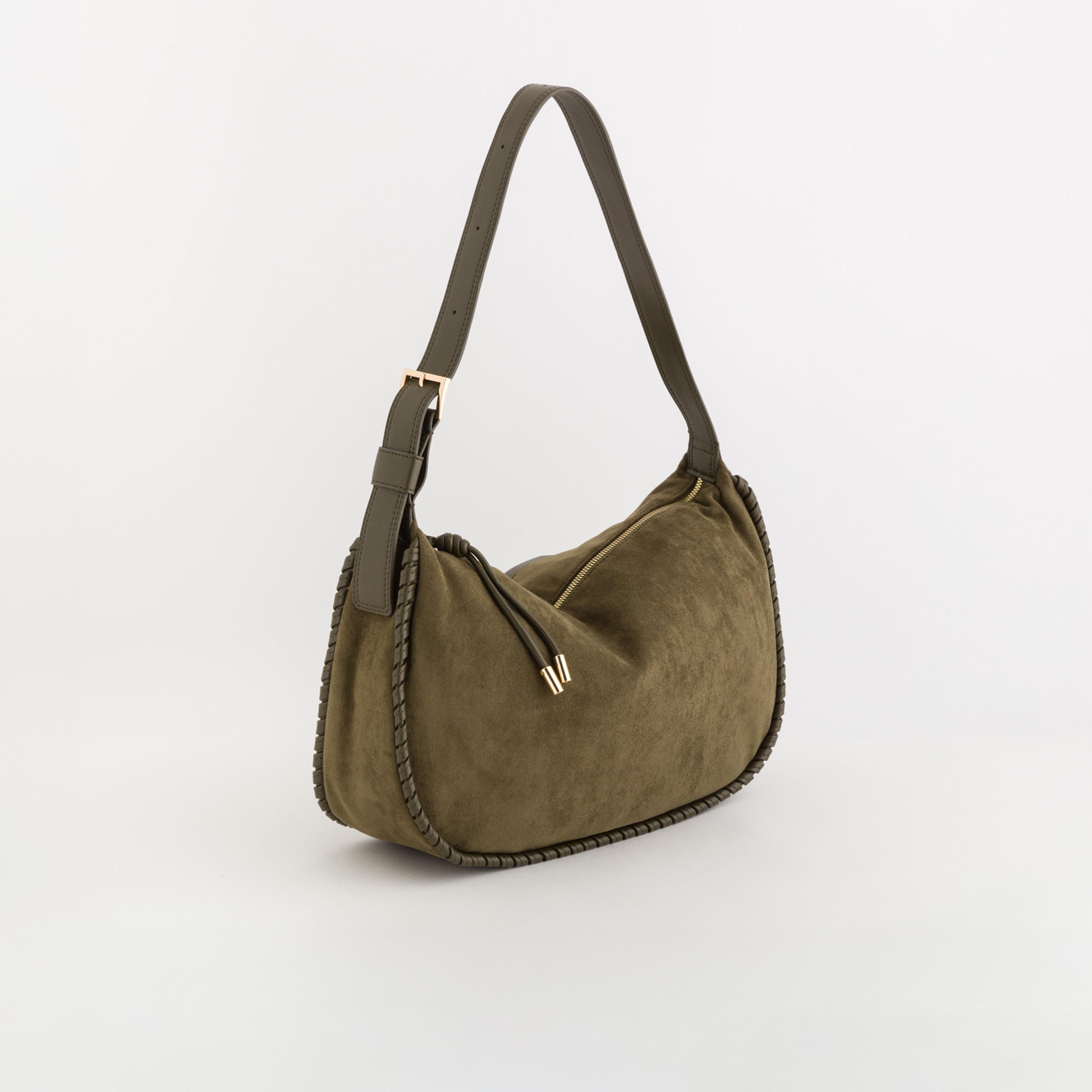 Carpisa Mandorlo Textured Shoulder Bag with Zipper closure and Adjustable Strap | 42 X 10 X 29 CM-women-bagsandwallets-handbags-image-1