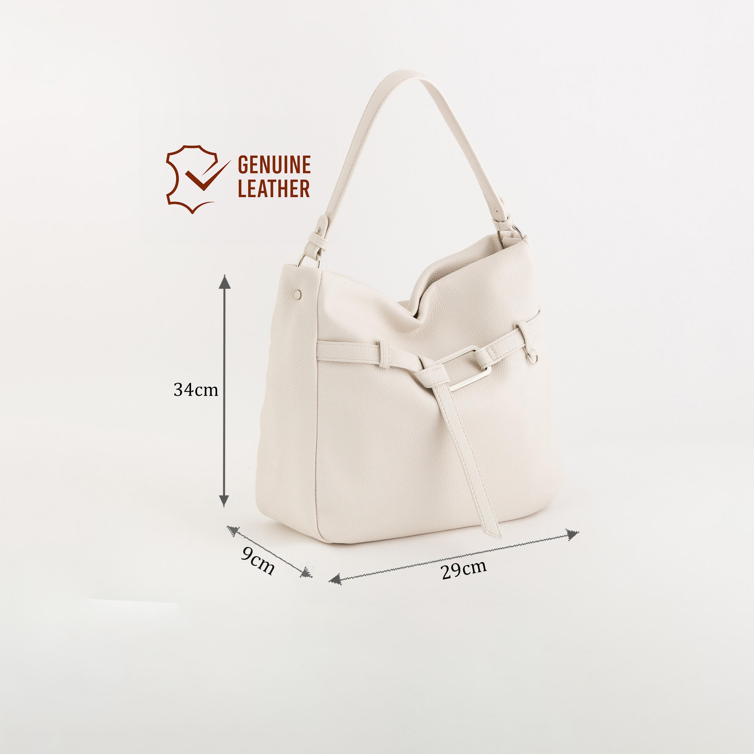 Carpisa Calendula Textured Hobo Bag with Zipper closure and Adjustable Strap | 34 X 9 X 29 CM-women-bagsandwallets-handbags-image-2