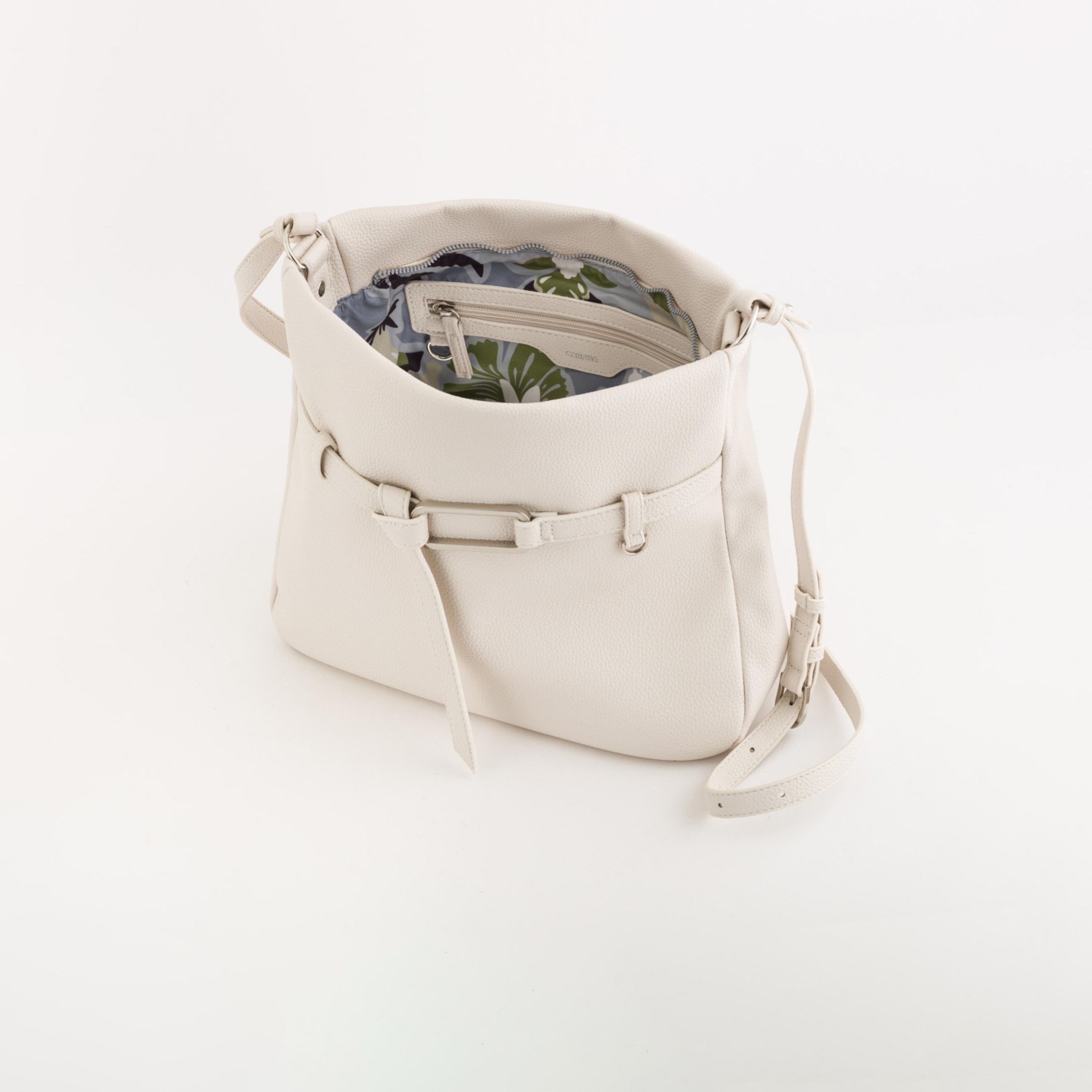 Carpisa Calendula Textured Hobo Bag with Zipper closure and Adjustable Strap | 34 X 9 X 29 CM-women-bagsandwallets-handbags-image-4