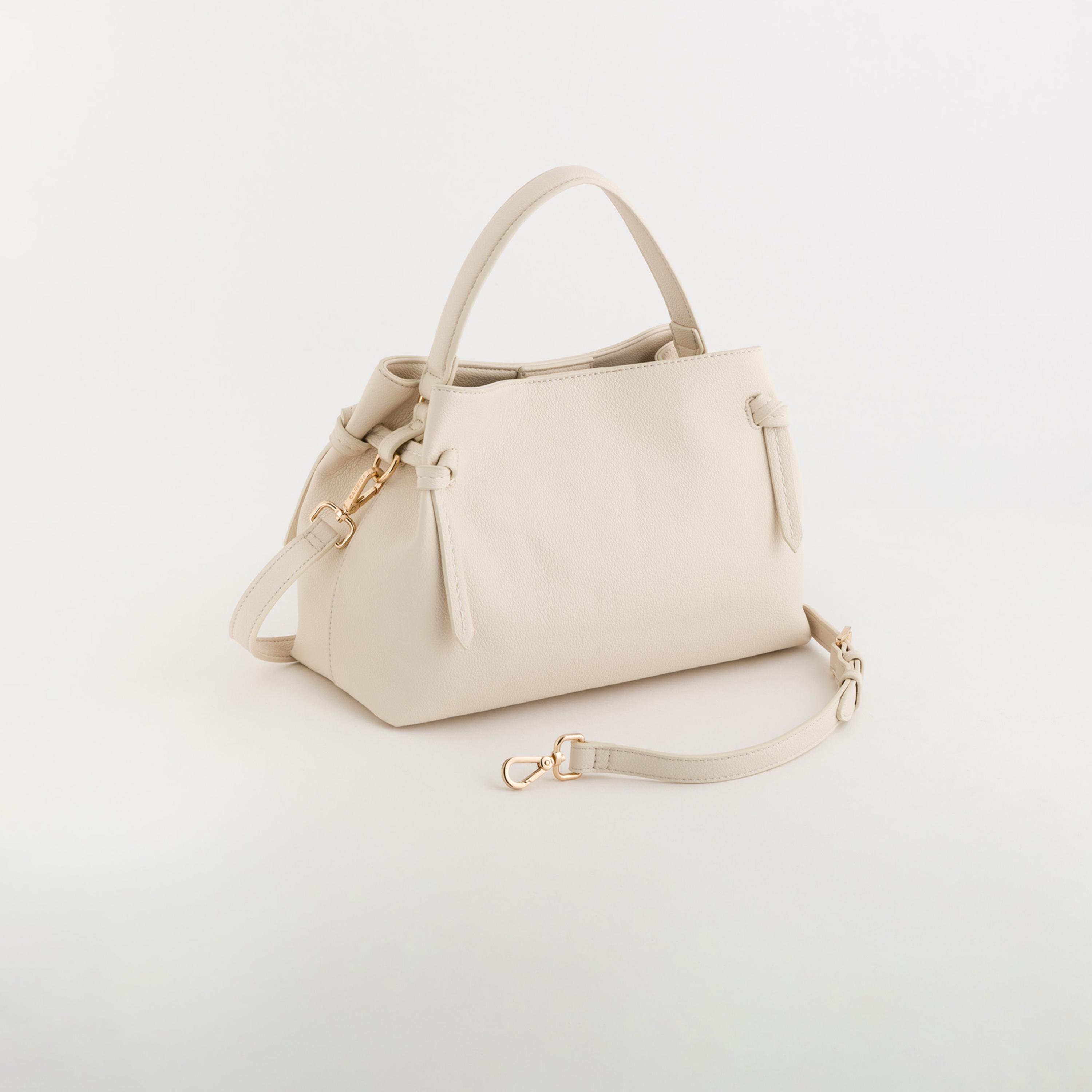 Carpisa Ulivo Textured Top Handle Satchel Bag with Clip closure and Detachable Strap | 32 X 11 X 20 CM-women-bagsandwallets-handbags-image-1