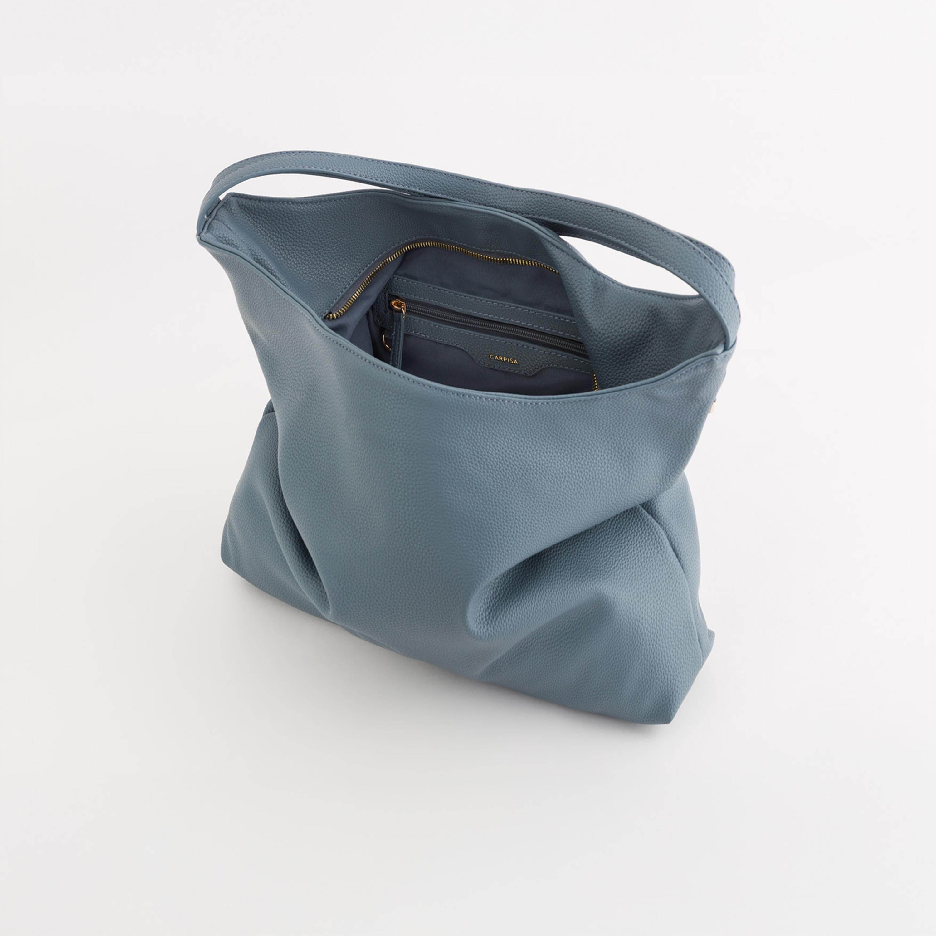 Carpisa Calipso V2 Textured Double Handle Hobo Bag with Zipper closure | 40 X 9 X 38 CM-women-bagsandwallets-handbags-image-4