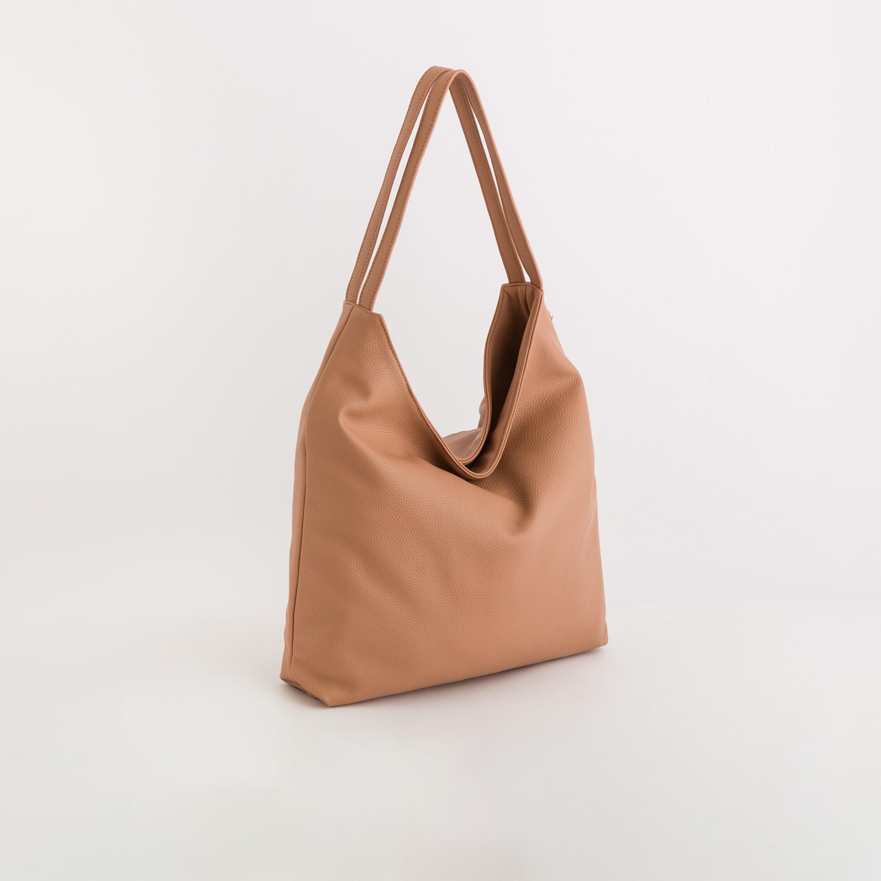 Carpisa Calipso V2 Textured Double Handle Hobo Bag with Zipper closure | 40 X 9 X 38 CM-women-bagsandwallets-handbags-image-1