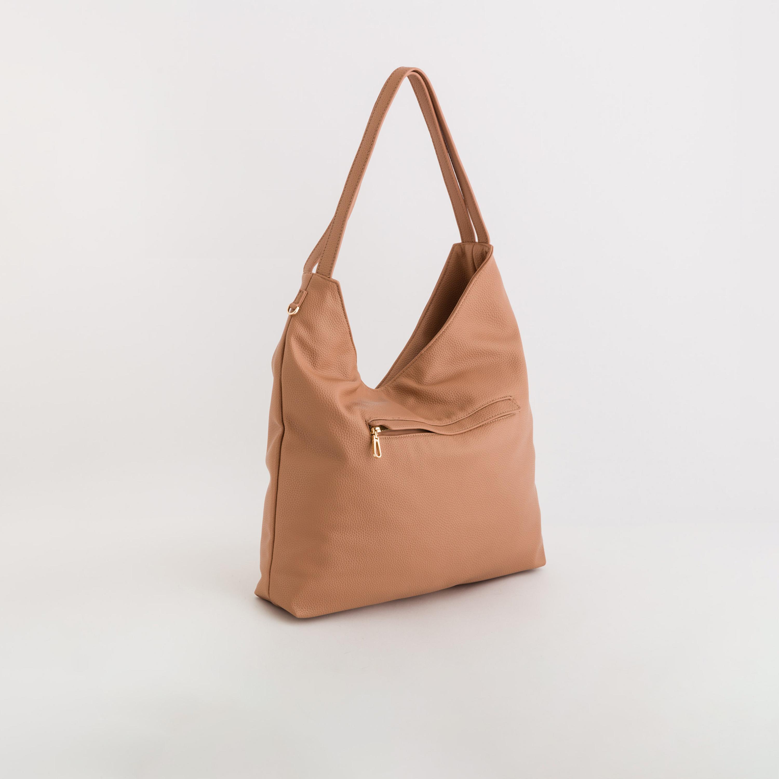Carpisa Calipso V2 Textured Double Handle Hobo Bag with Zipper closure | 40 X 9 X 38 CM-women-bagsandwallets-handbags-image-3