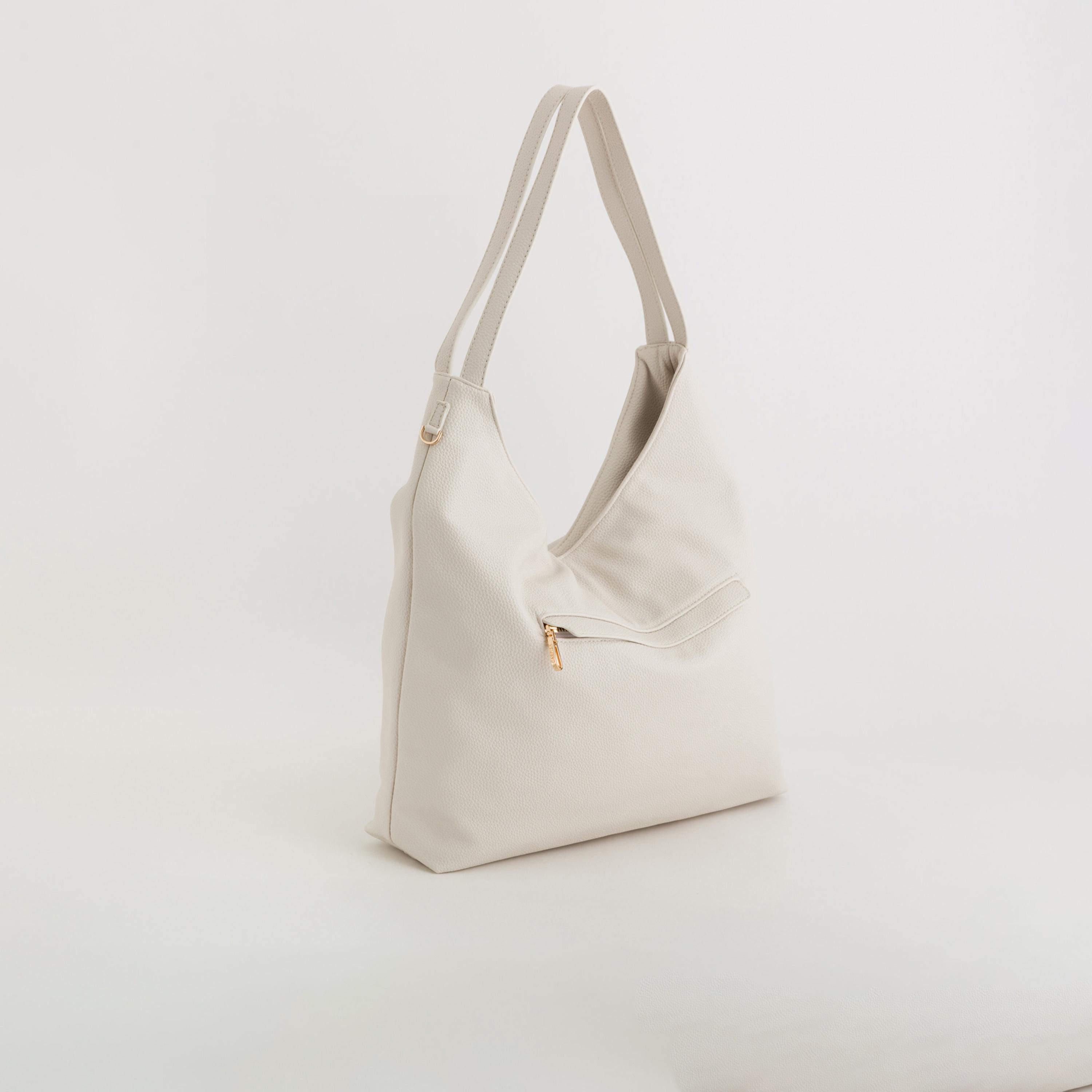 Carpisa Calipso V2 Textured Double Handle Hobo Bag with Zipper closure | 40 X 9 X 38 CM-women-bagsandwallets-handbags-image-3