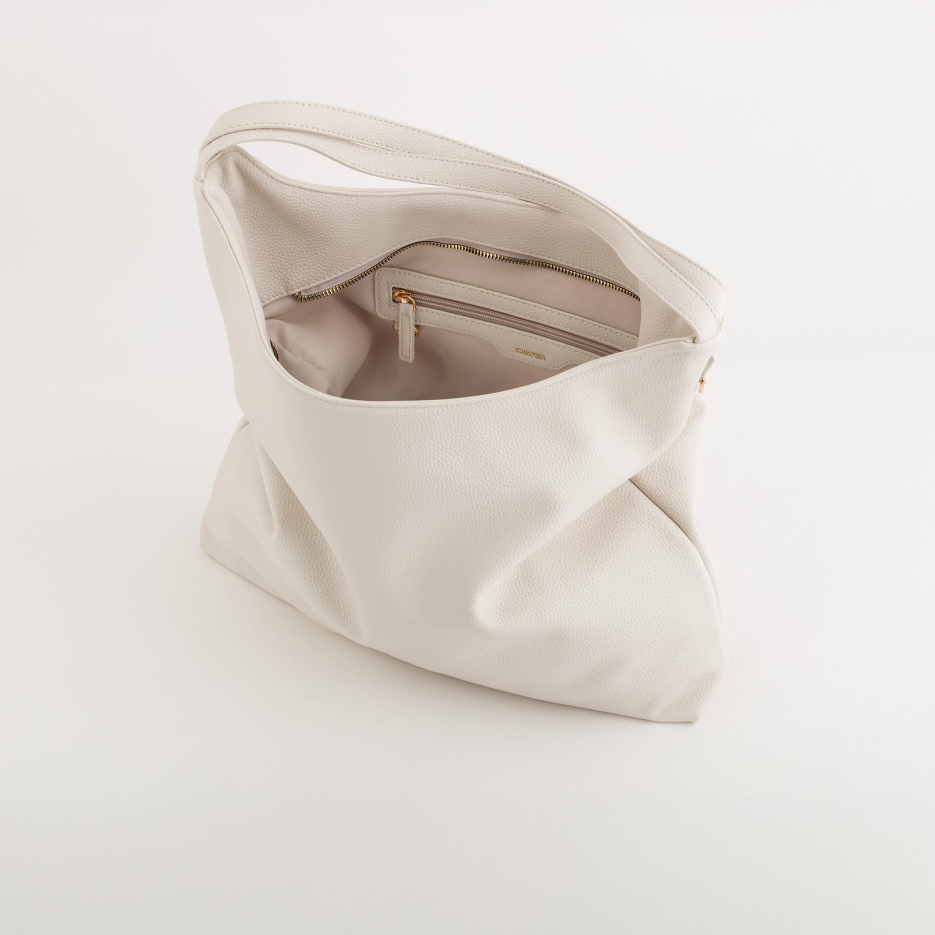 Carpisa Calipso V2 Textured Double Handle Hobo Bag with Zipper closure | 40 X 9 X 38 CM-women-bagsandwallets-handbags-image-4
