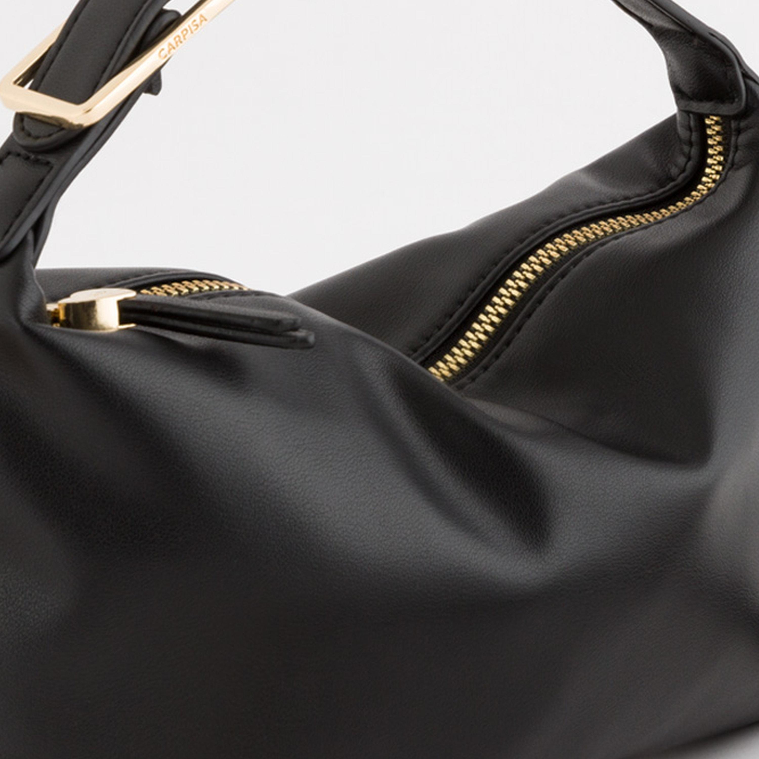 Carpisa Dafne Plain Top Handle Crossbody Bag with Zipper closure and Detachable Strap | 25 X 2.5 X 14.5 CM-women-bagsandwallets-handbags-image-5