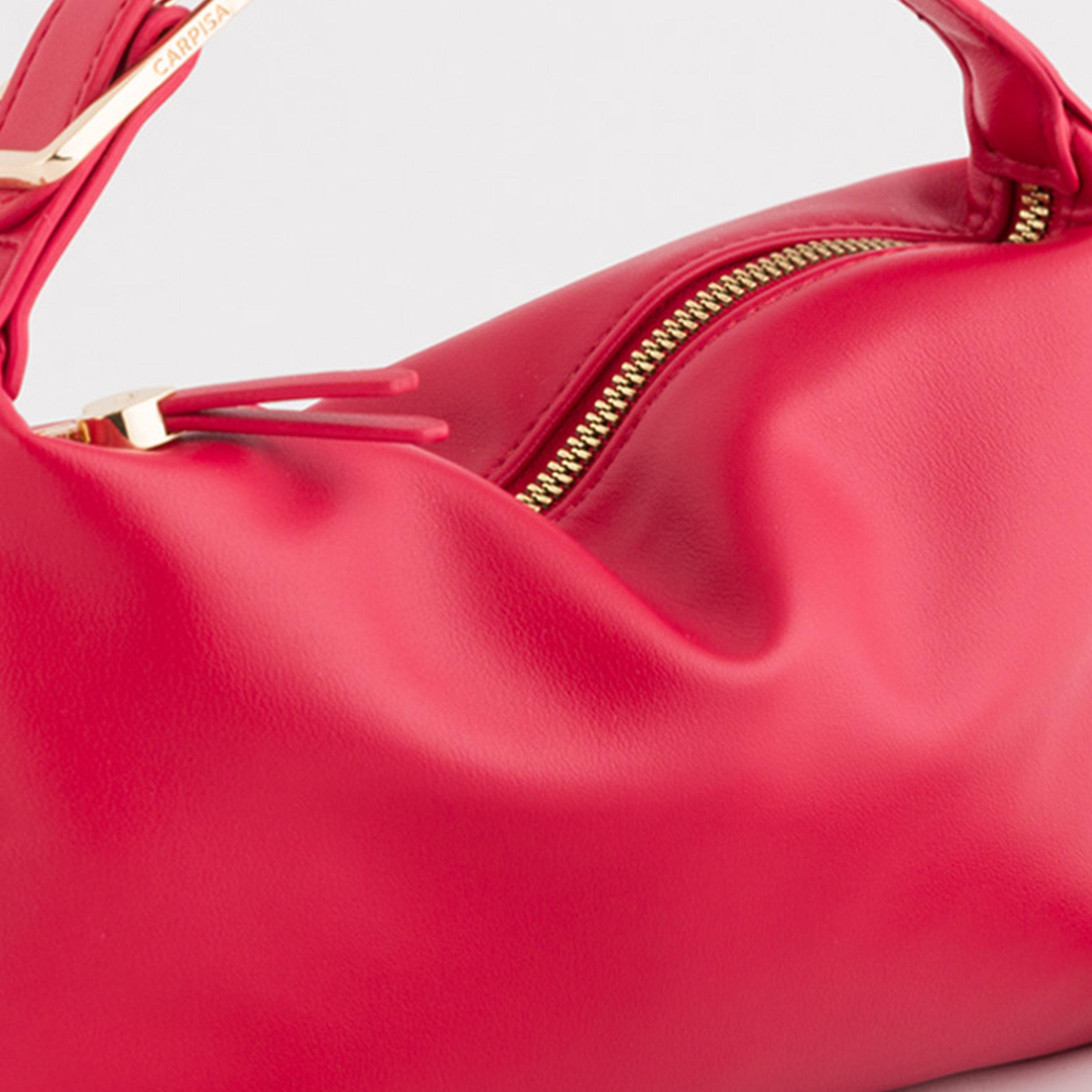 Carpisa Dafne Plain Top Handle Crossbody Bag with Zipper closure and Detachable Strap | 25 X 2.5 X 14.5 CM-women-bagsandwallets-handbags-image-5