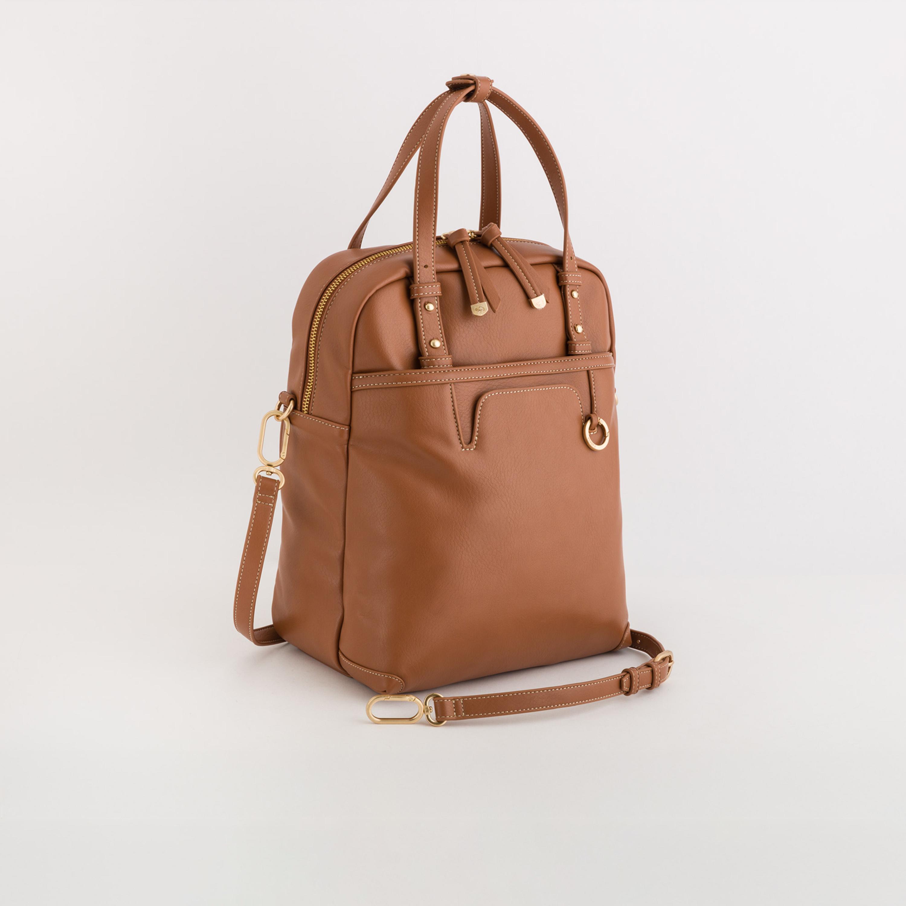 Carpisa | 12.8 Inches Backpack, Polyurethane, Adjustable Strap | BSD1570344621001-travel-luggagesandbags-backpacks-image-1