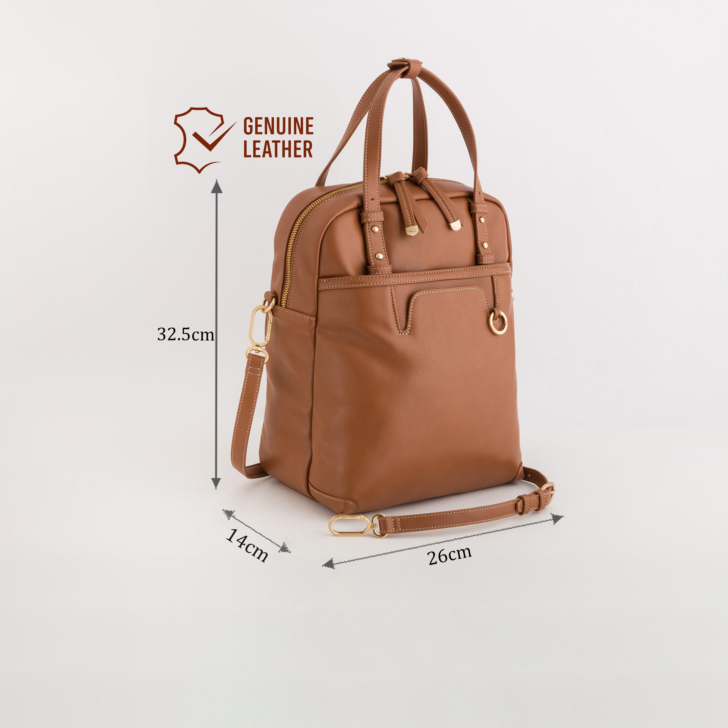 Carpisa | 12.8 Inches Backpack, Polyurethane, Adjustable Strap | BSD1570344621001-travel-luggagesandbags-backpacks-image-2