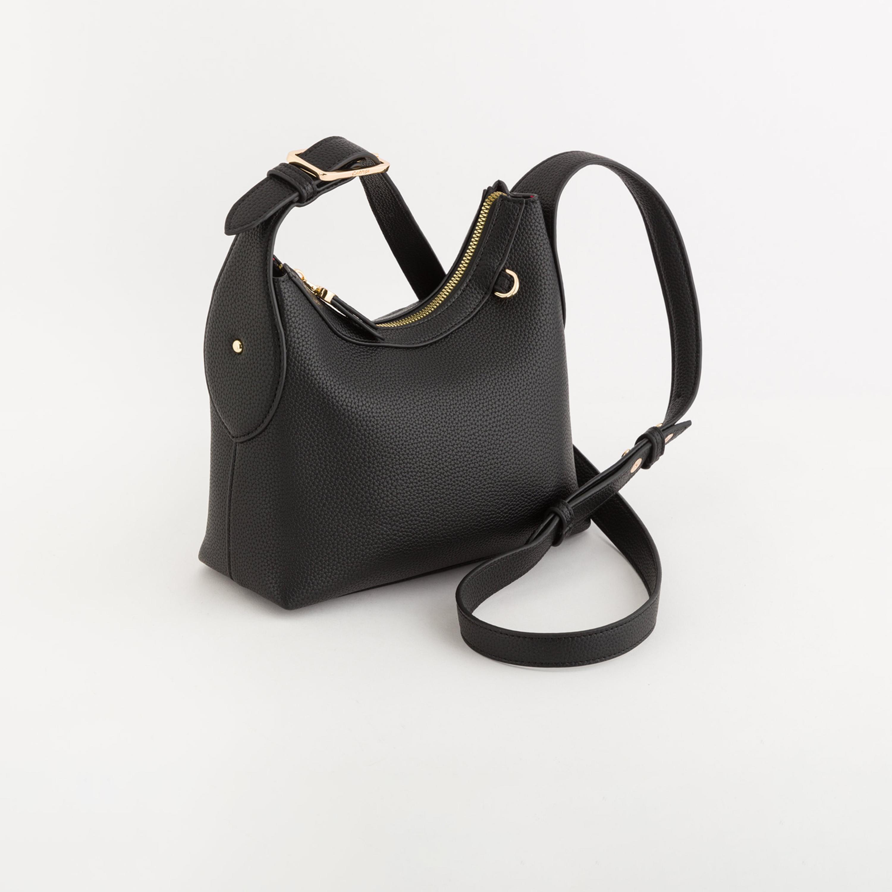 Carpisa Rosa V2 Textured Waist Bag with Zipper closure and Adjustable Strap | 24 X 10 X 19 CM-women-bagsandwallets-handbags-image-1