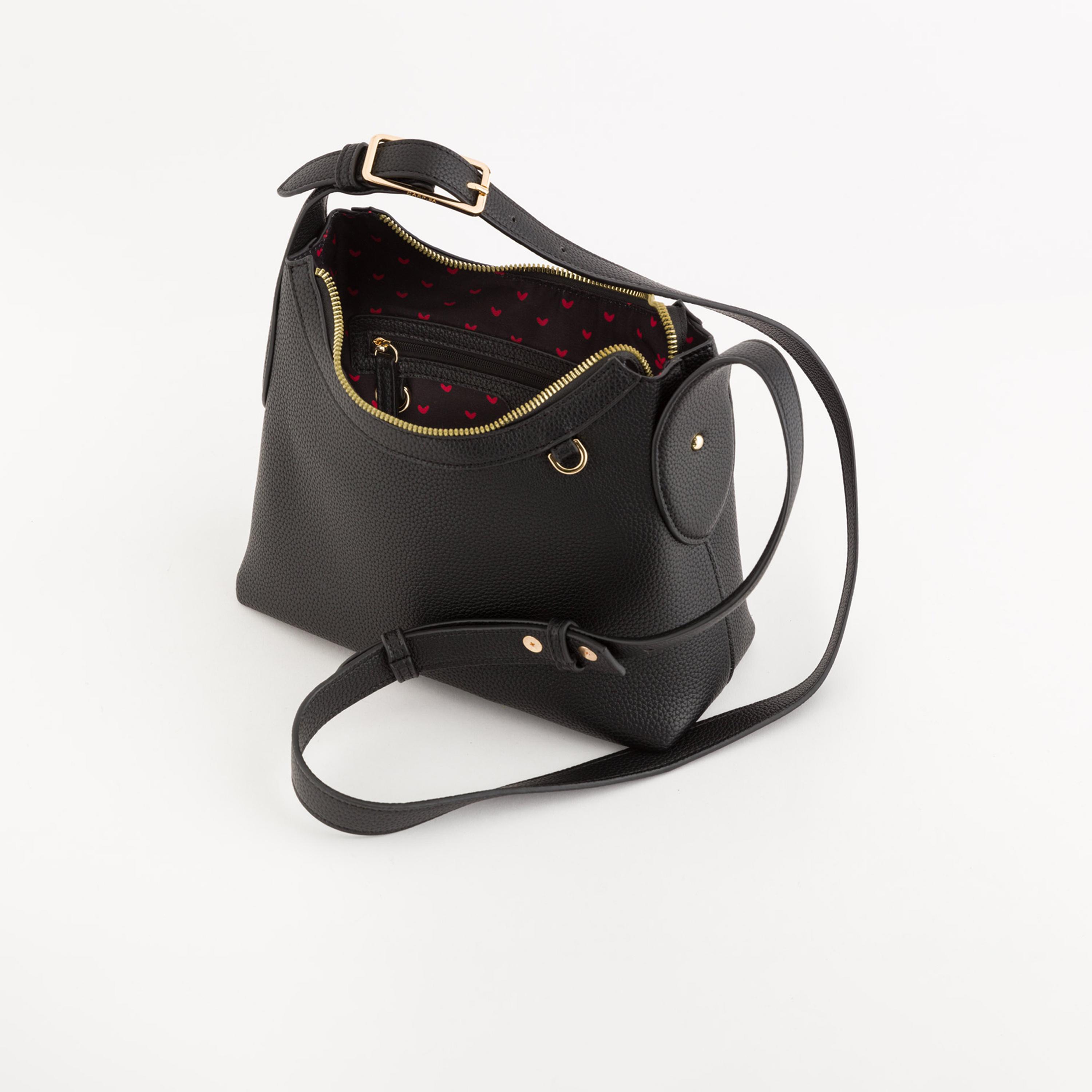 Carpisa Rosa V2 Textured Waist Bag with Zipper closure and Adjustable Strap | 24 X 10 X 19 CM-women-bagsandwallets-handbags-image-4