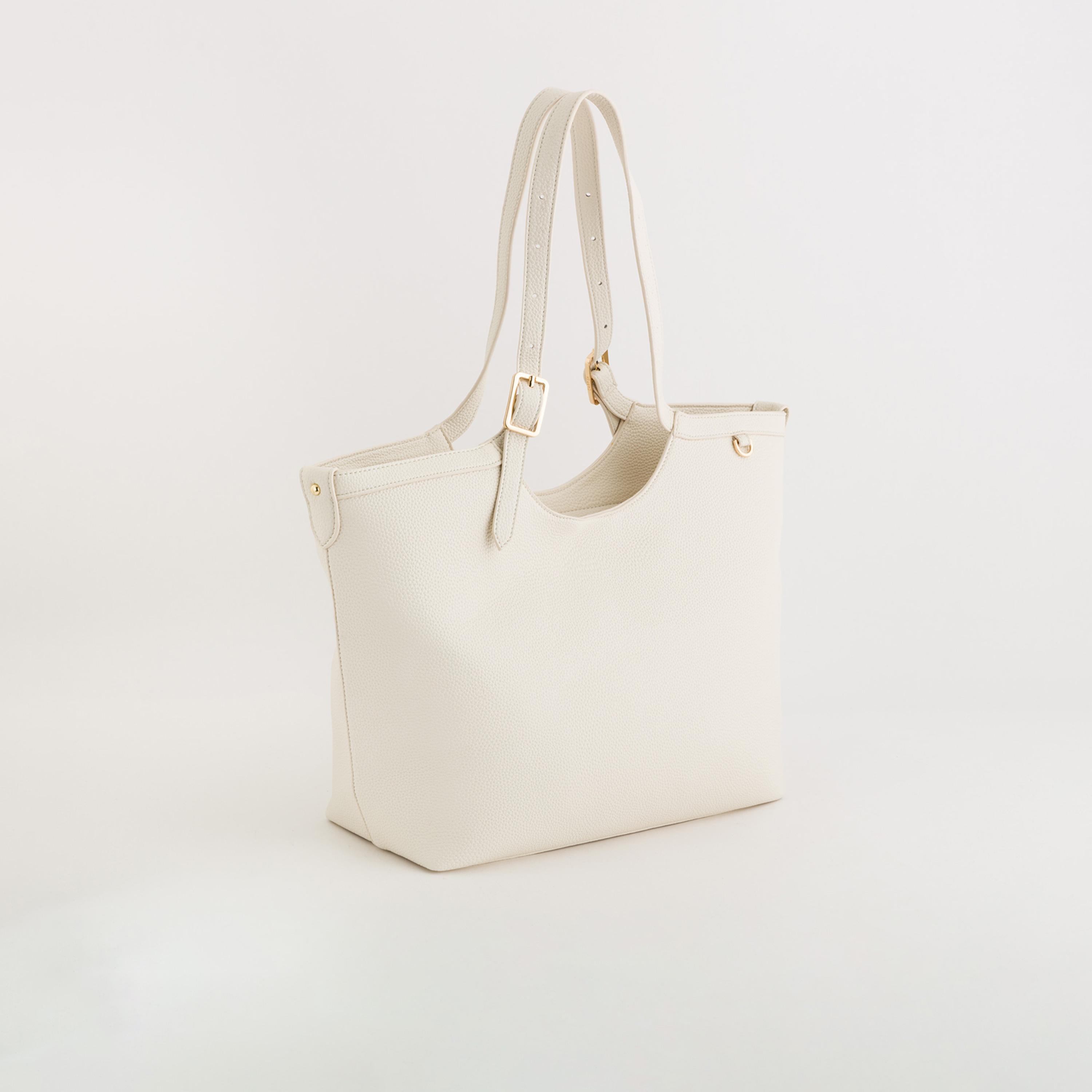 Carpisa Rosa V2 Textured Double Handle Tote Bag with Zipper closure | 34 X 16 X 31 CM-women-bagsandwallets-handbags-image-1