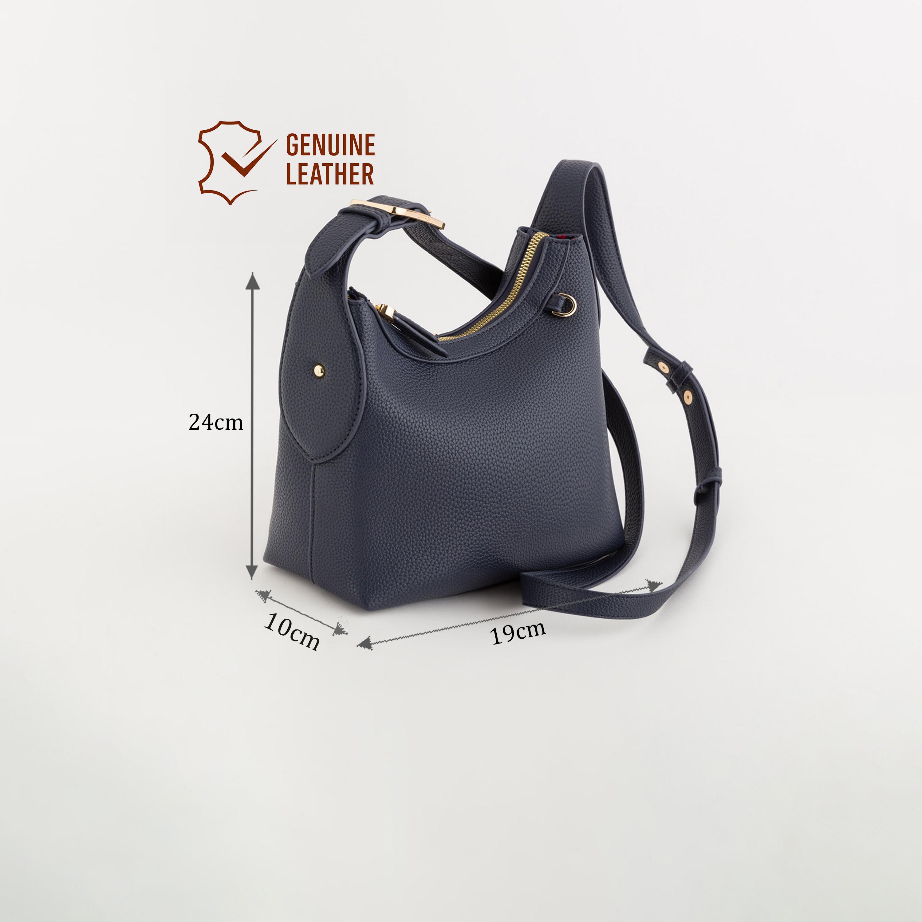 Carpisa Rosa V2 Textured Waist Bag with Zipper closure and Adjustable Strap | 24 X 10 X 19 CM-women-bagsandwallets-handbags-image-2