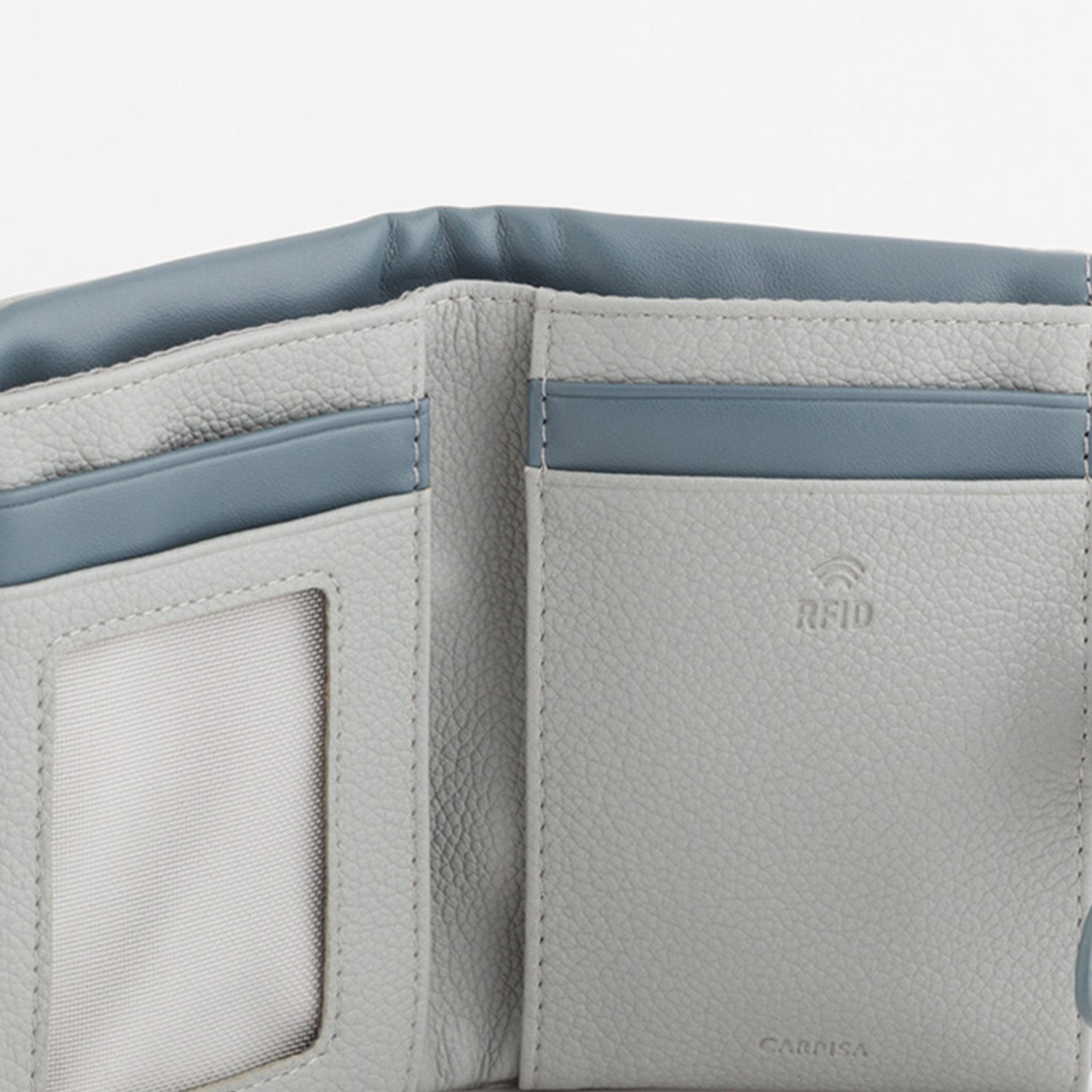 Carpisa Azalea V1 Textured Wallet with Zipper closure | 11 X 1.5 X 10 CM-women-bagsandwallets-wallets-image-3