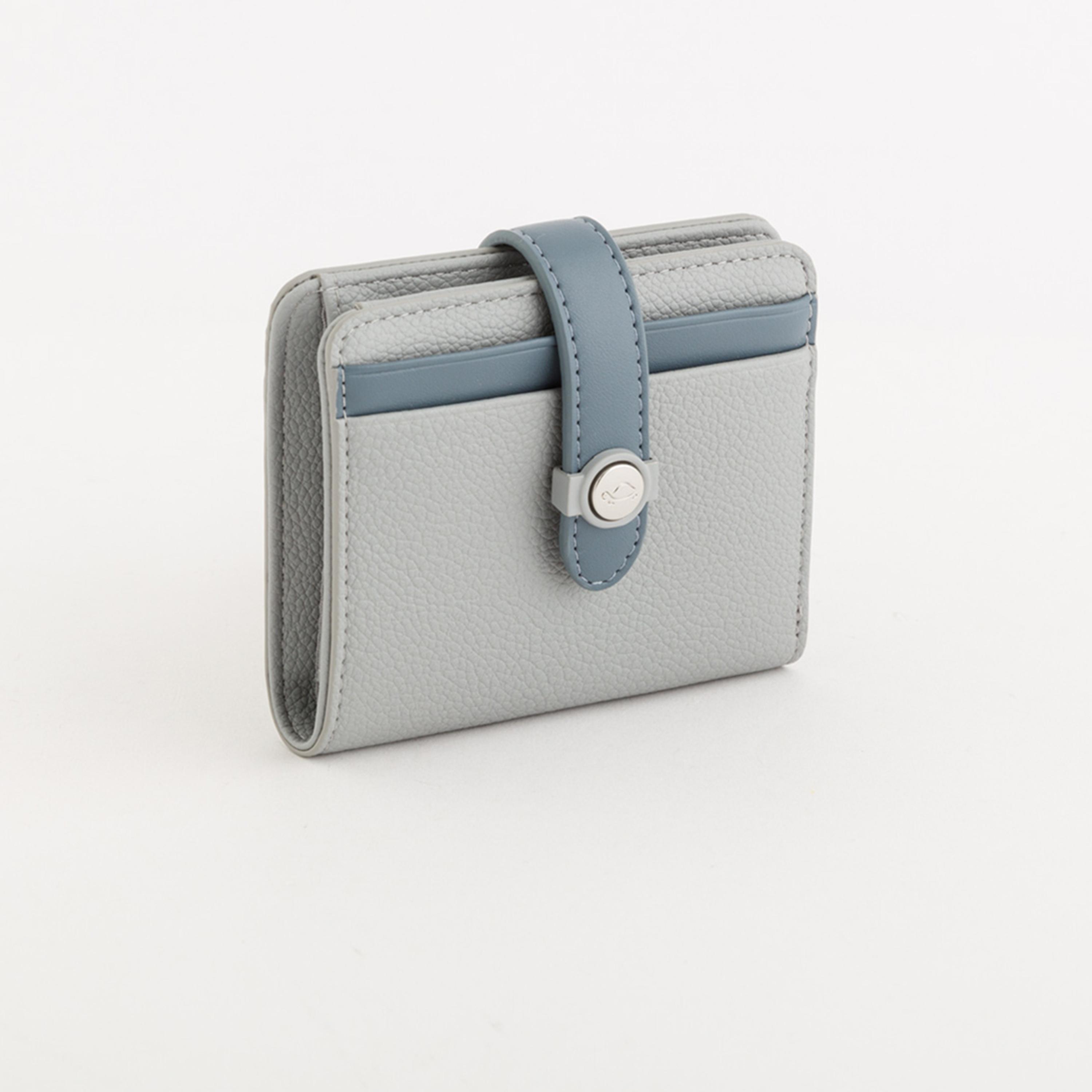 Carpisa Azalea V1 Textured Wallet with Magnetic closure | 12 X 2 X 9 CM-women-bagsandwallets-wallets-image-1