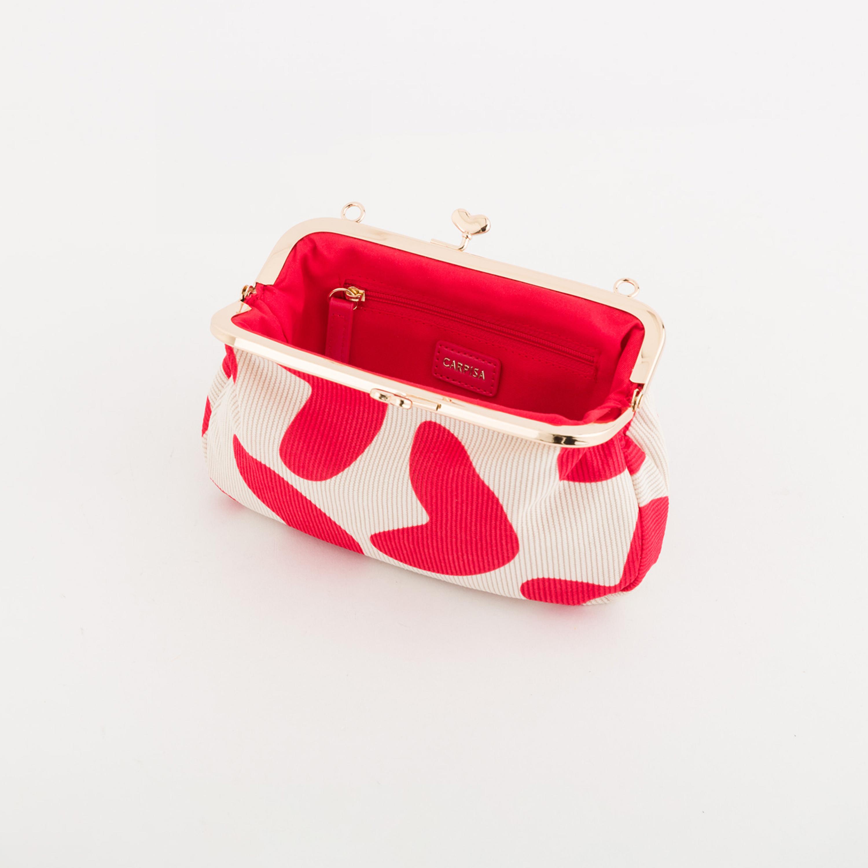 Carpisa Margherita Printed Crossbody Bag with Kiss Lock closure and Chain Strap | 20 X 3.5 X 11 CM-women-bagsandwallets-handbags-image-3