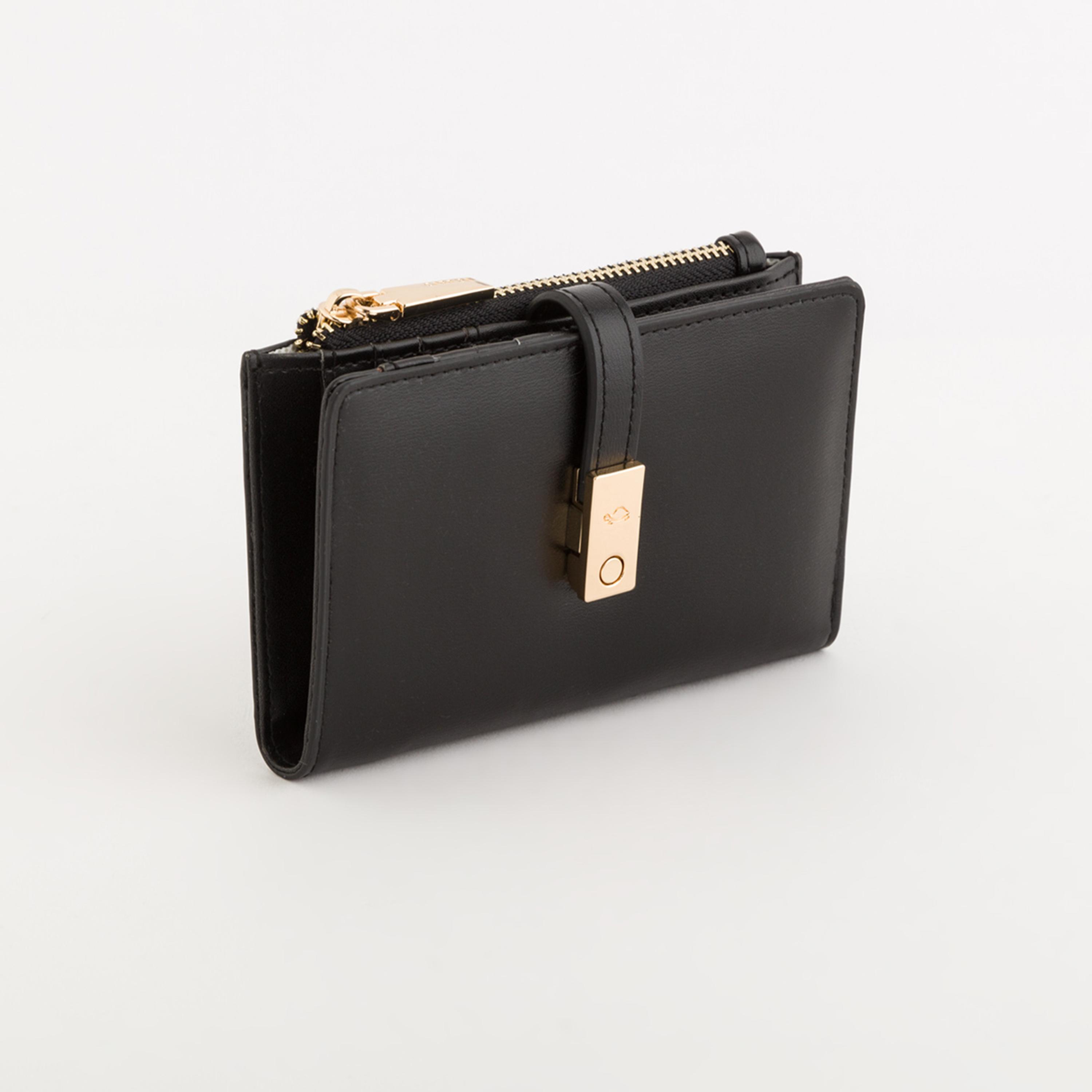 Carpisa Petunia Plain Wallet with Zipper closure | 14 X 1 X 9 CM-women-bagsandwallets-wallets-image-1