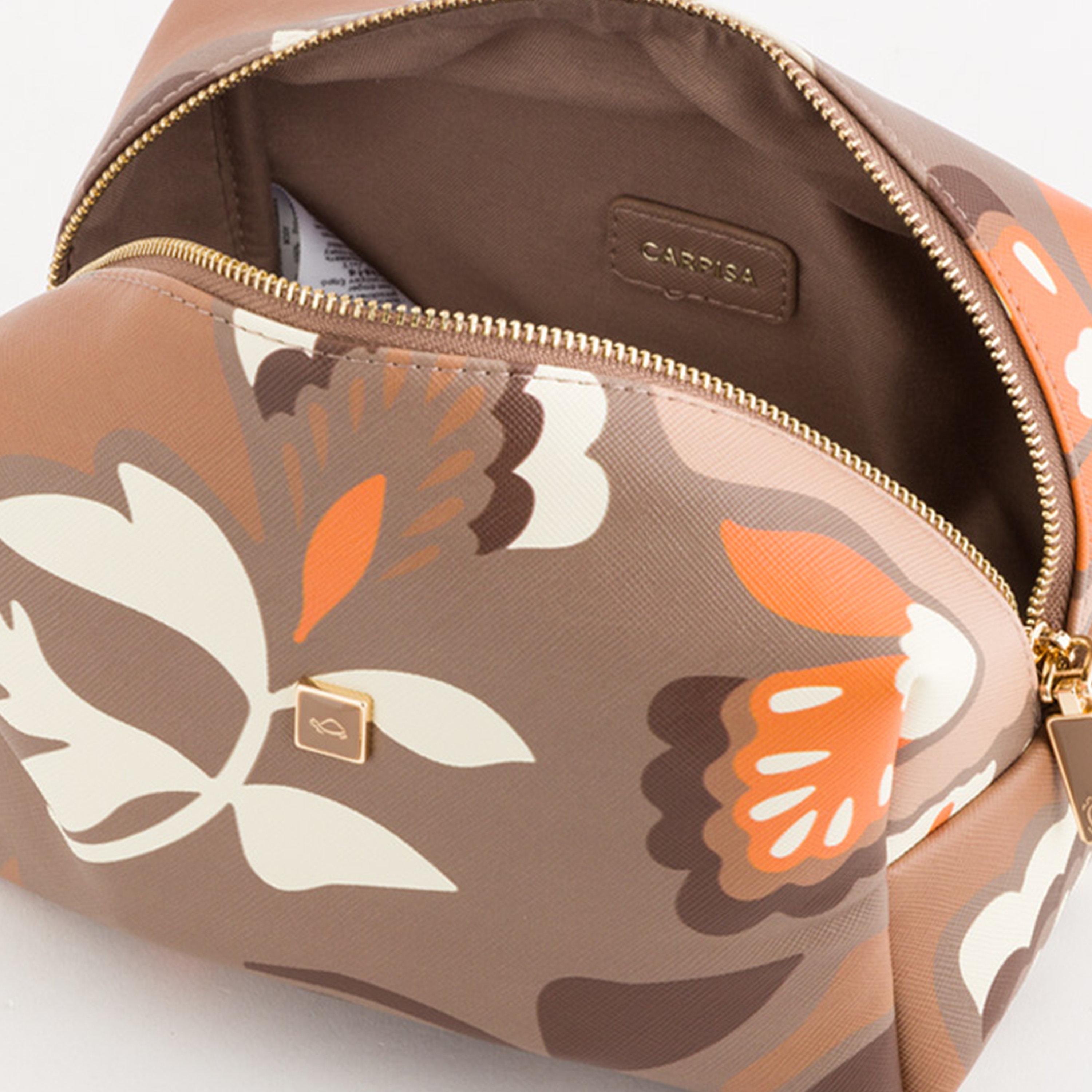 Carpisa Bouquet V1 Floral Toiletry Bag with Zipper closure | AND2041044626901-household-storage-cosmeticorganizing-makeuporganizersandsets-image-3