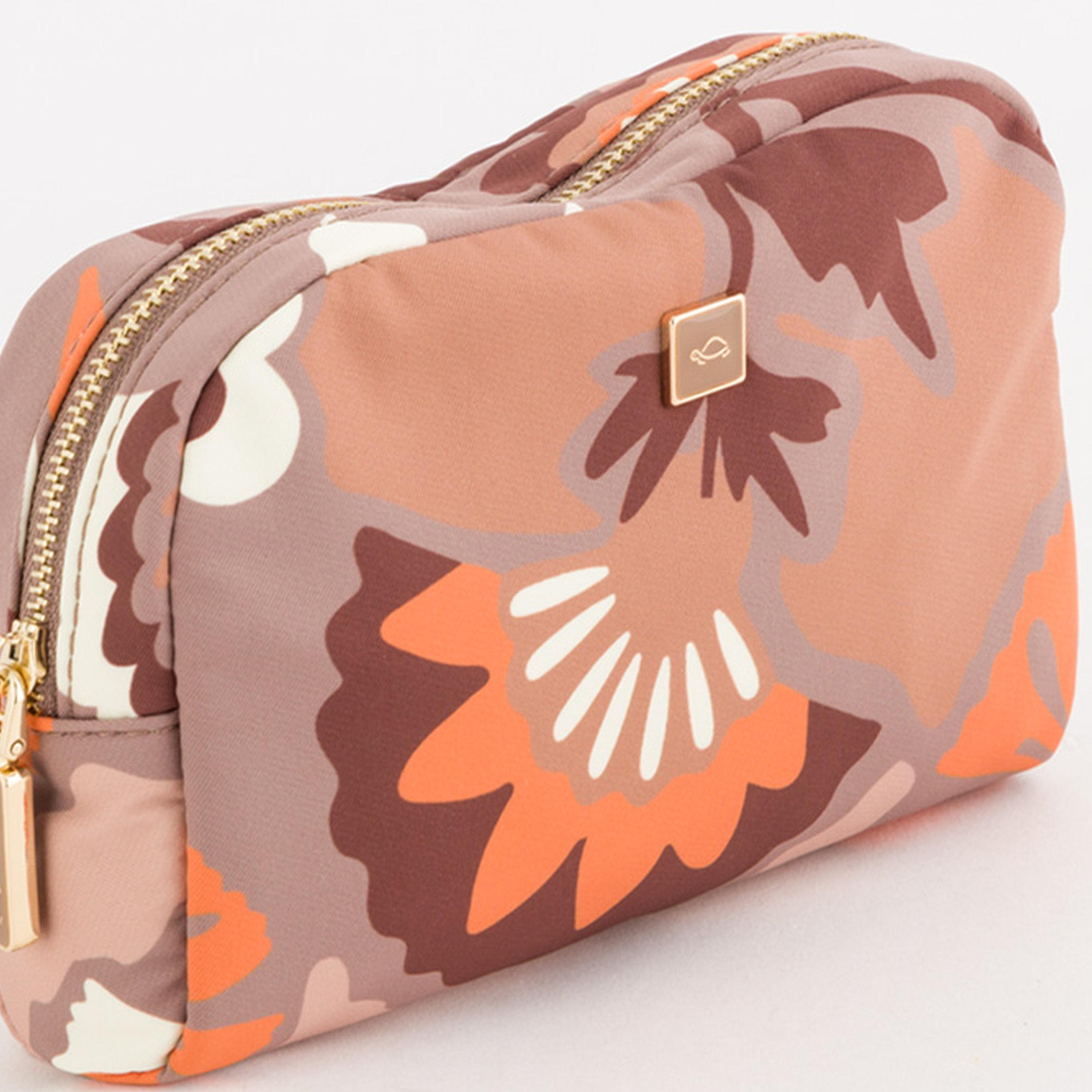 Carpisa Bouquet Floral Toiletry Bag with Zipper closure | AND2080244626901-household-storage-cosmeticorganizing-makeuporganizersandsets-image-4